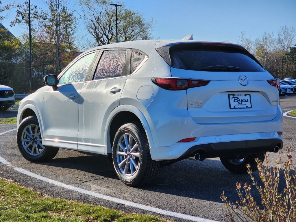 New, 2024 Mazda CX-5 2.5 S Select Package AWD, White, M245281-2