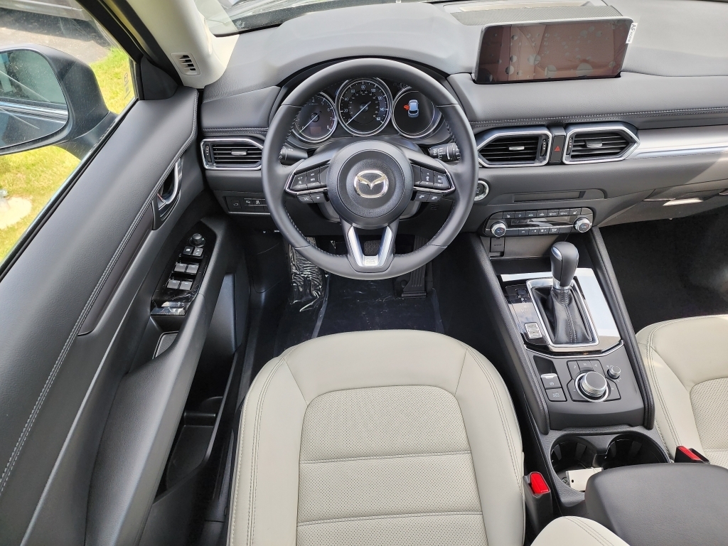 New, 2024 Mazda CX-5 2.5 S Preferred Package AWD, Gray, M245731-10