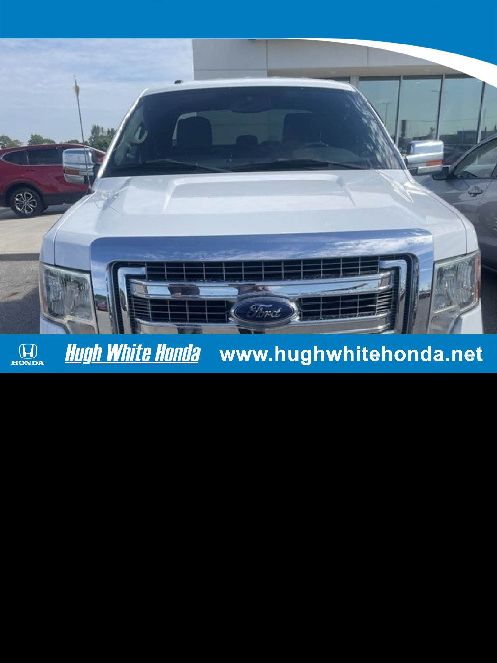 Used, 2014 Ford F-150 XLT, White, P0545A