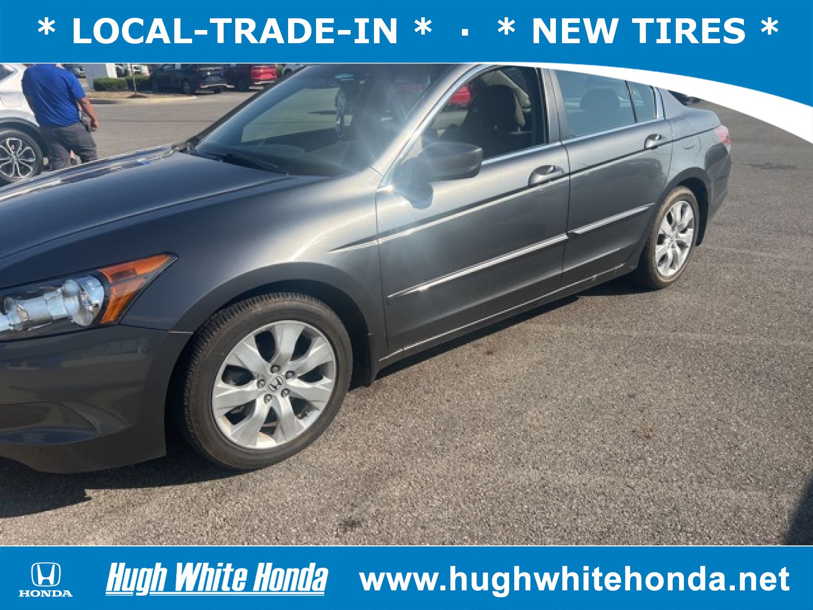 Used, 2010 Honda Accord 2.4 EX, Gray, G1555A