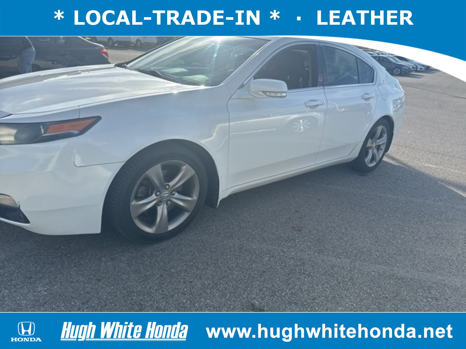 Used, 2012 Acura TL 3.7, White, G1254A-1