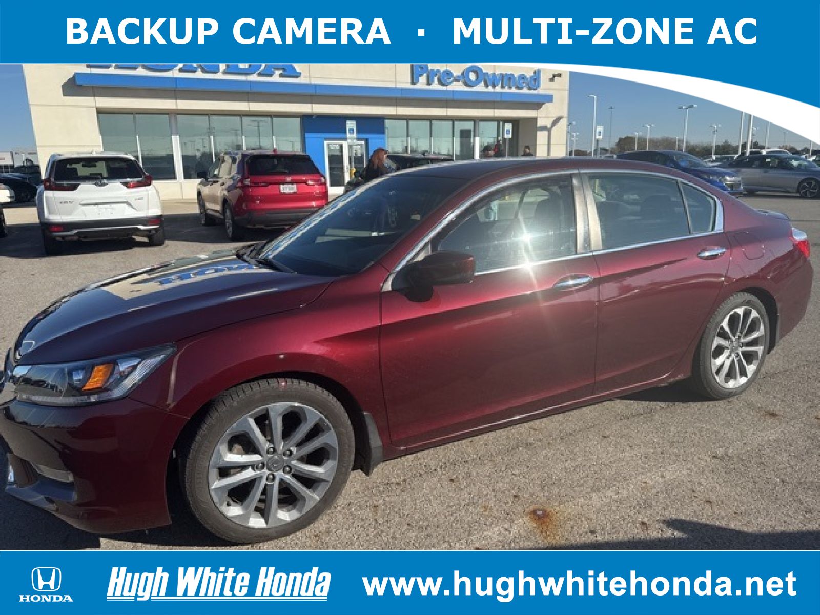 Used, 2013 Honda Accord Sport, Red, G1853A-1