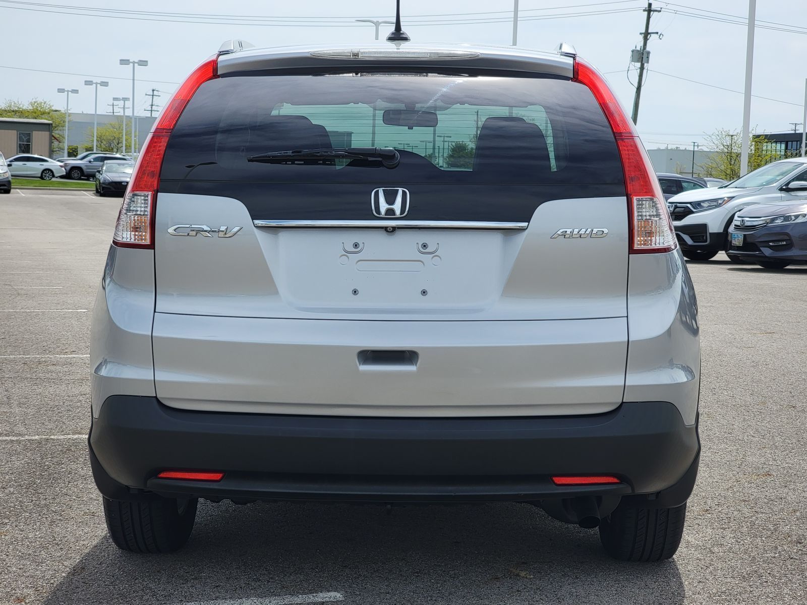 Used, 2013 Honda CR-V EX-L, Gray, P0547-13