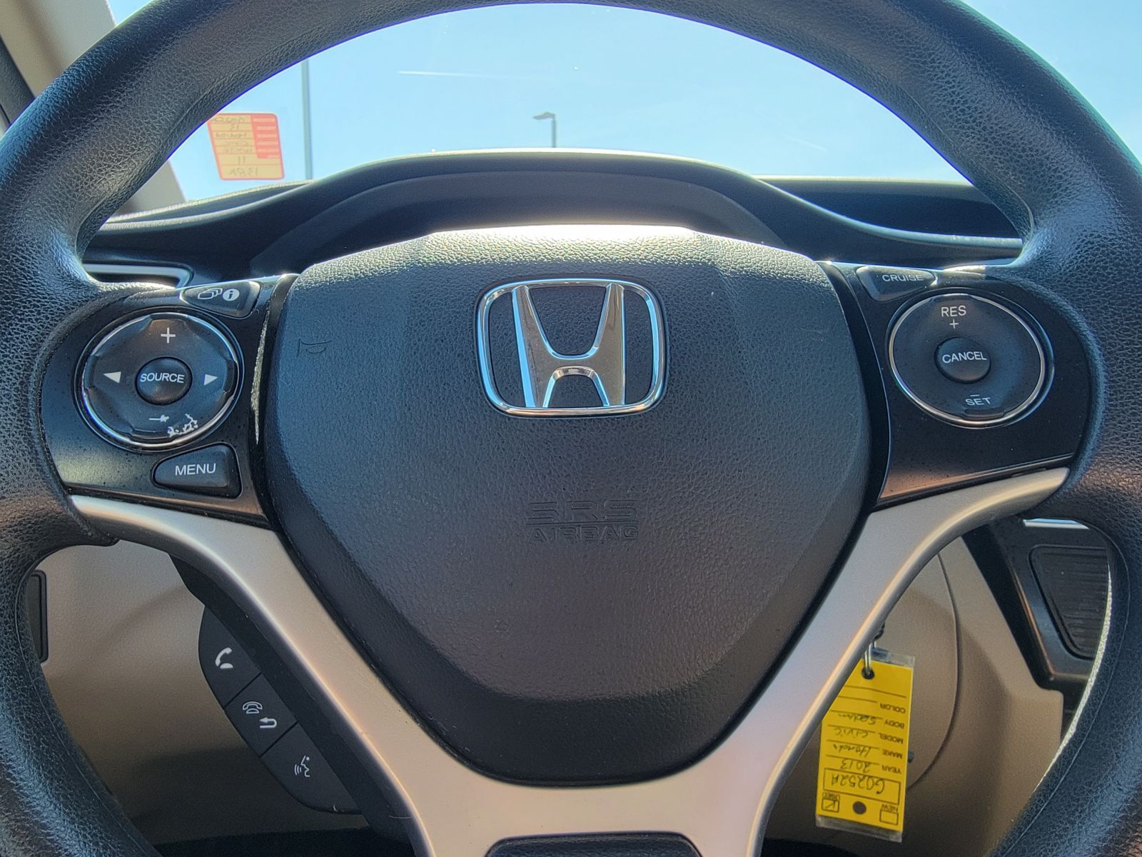 Used, 2013 Honda Civic LX, White, G0252A-19