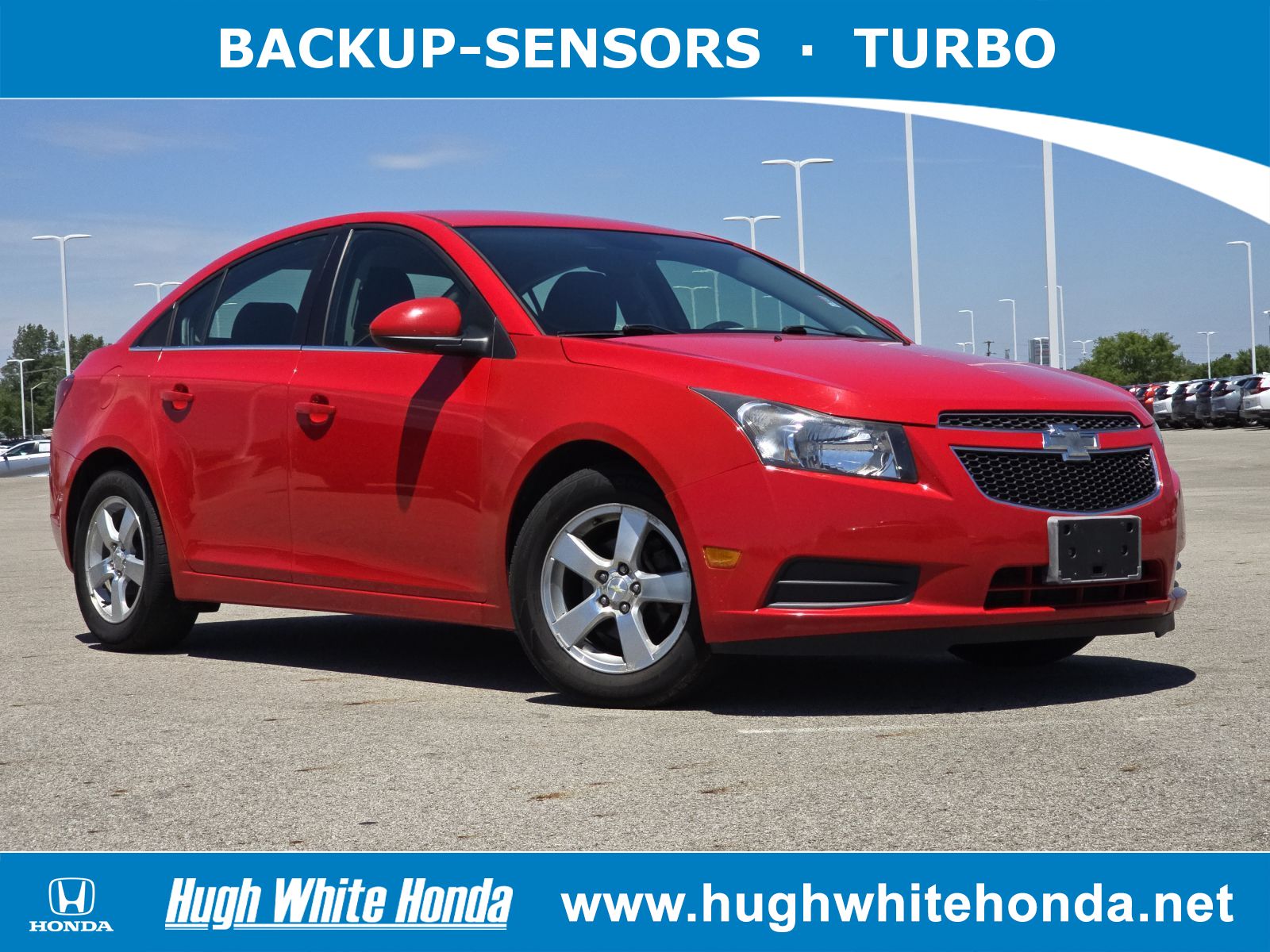 Used, 2014 Chevrolet Cruze 1LT, Red, P0637
