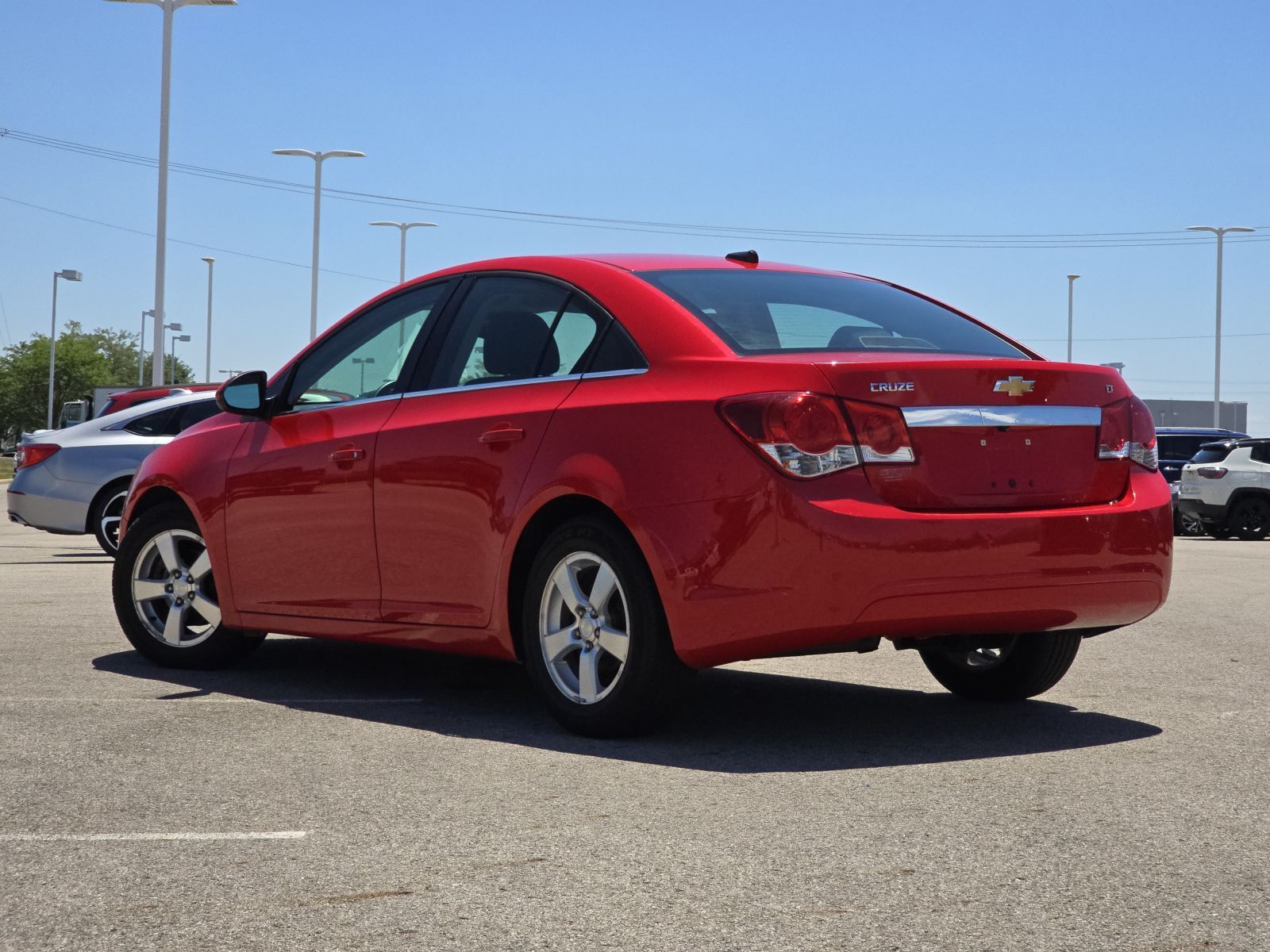 Used, 2014 Chevrolet Cruze 1LT, Red, P0637-12