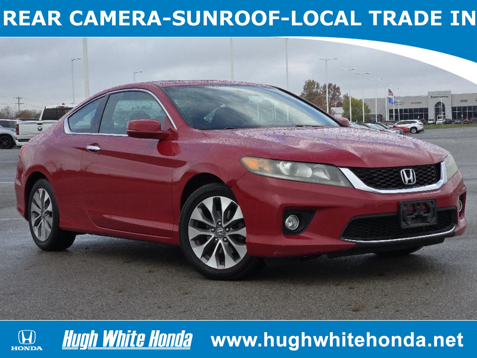 Used, 2014 Honda Accord EX, Red, G1564A