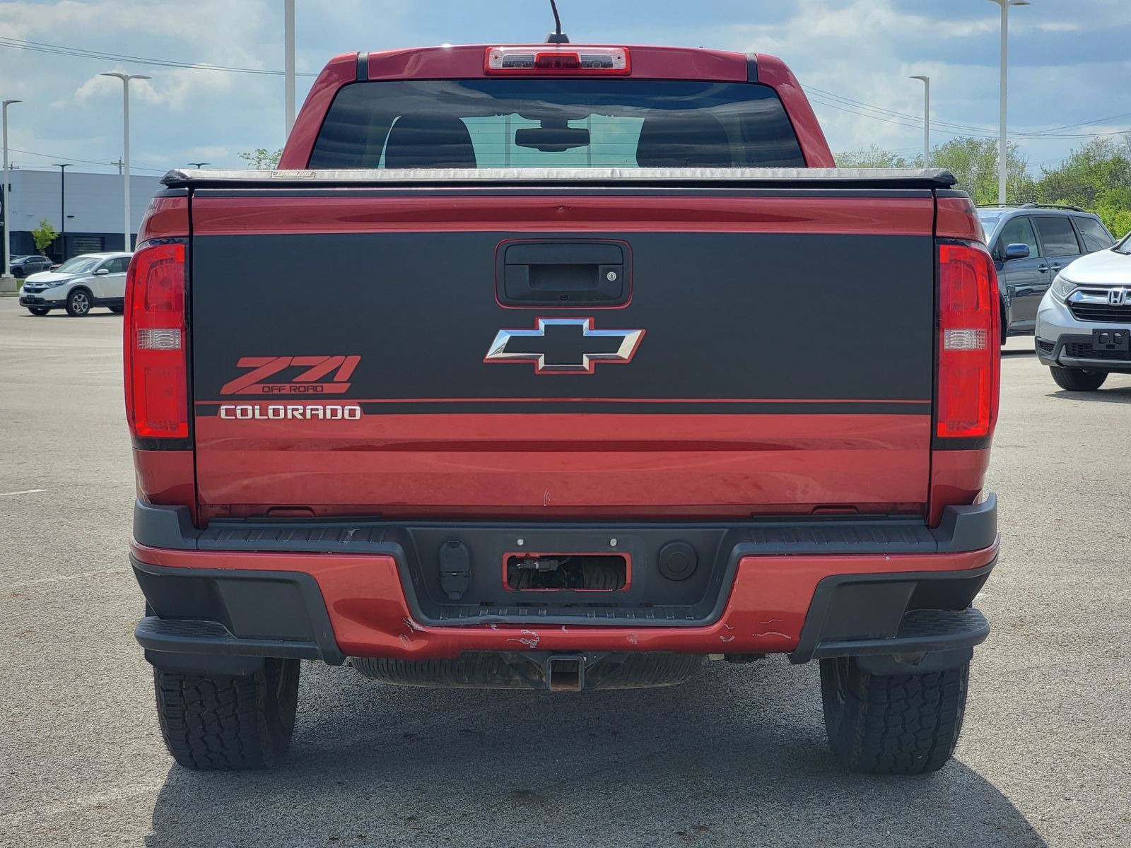 Used, 2015 Chevrolet Colorado Z71, Red, G0486A-11