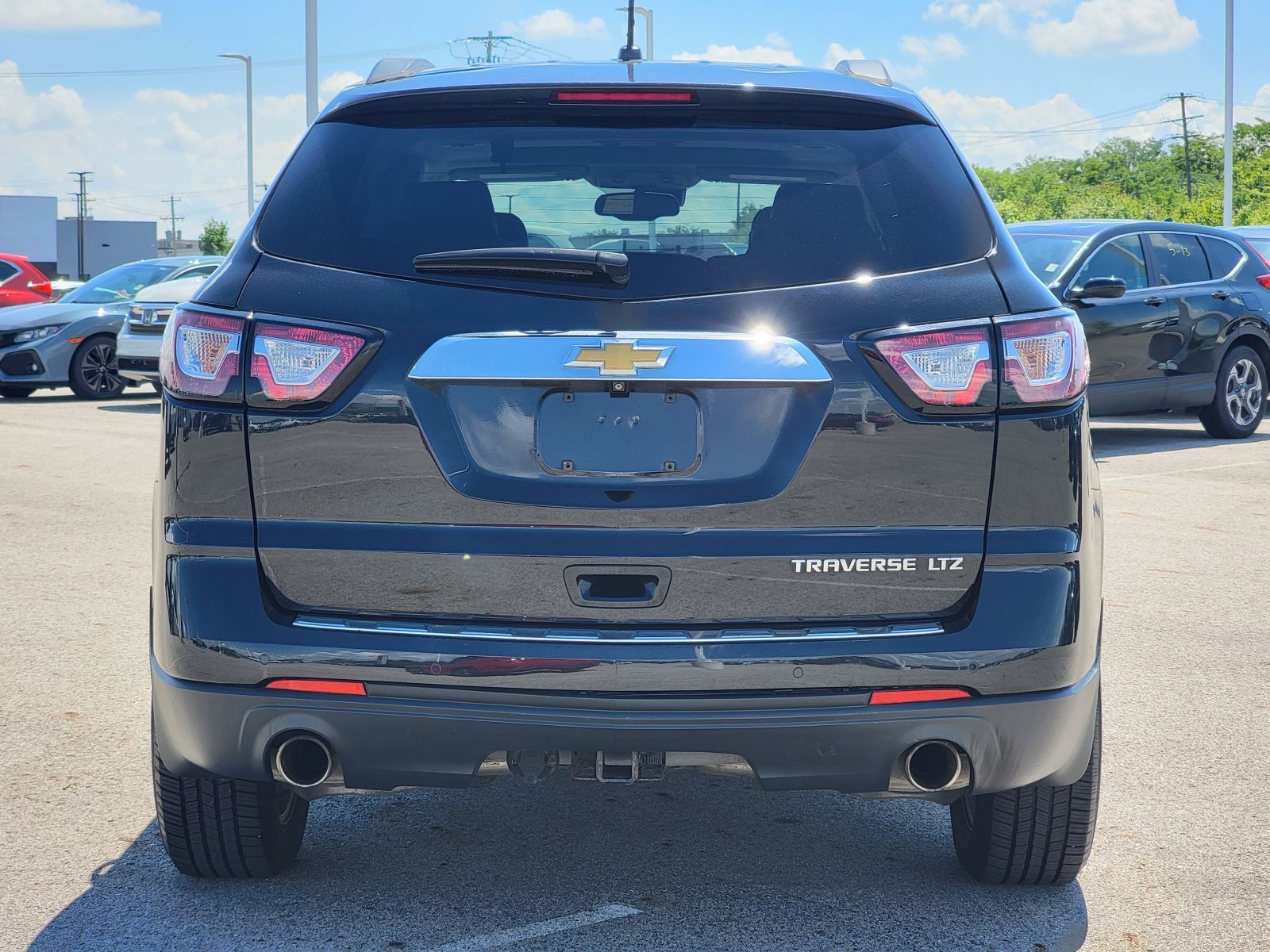 Used, 2015 Chevrolet Traverse LTZ, Black, 14052-15