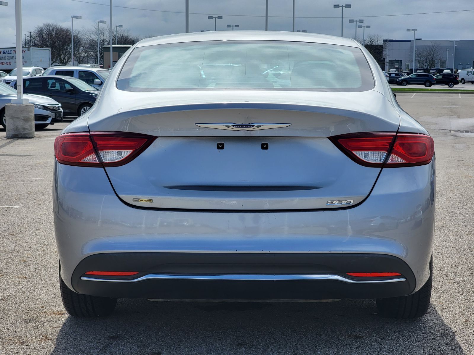Used, 2015 Chrysler 200 Limited, Silver, P0499-10