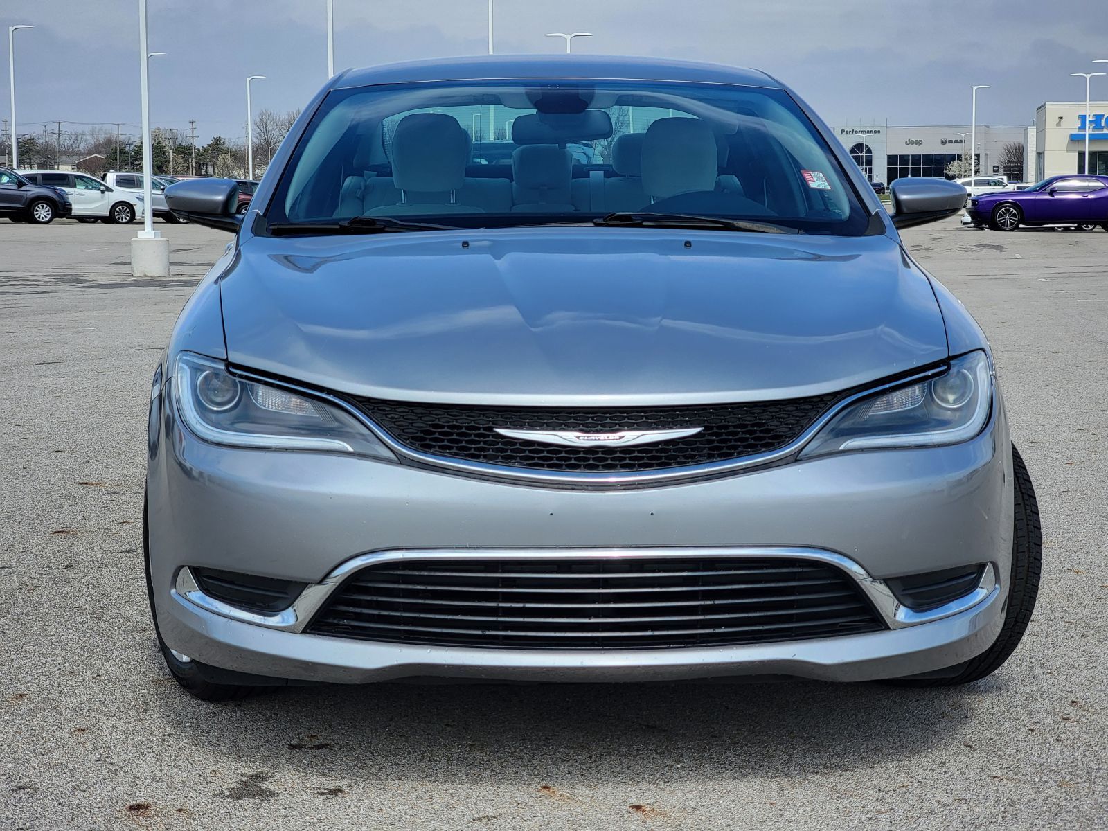 Used, 2015 Chrysler 200 Limited, Silver, P0499-7