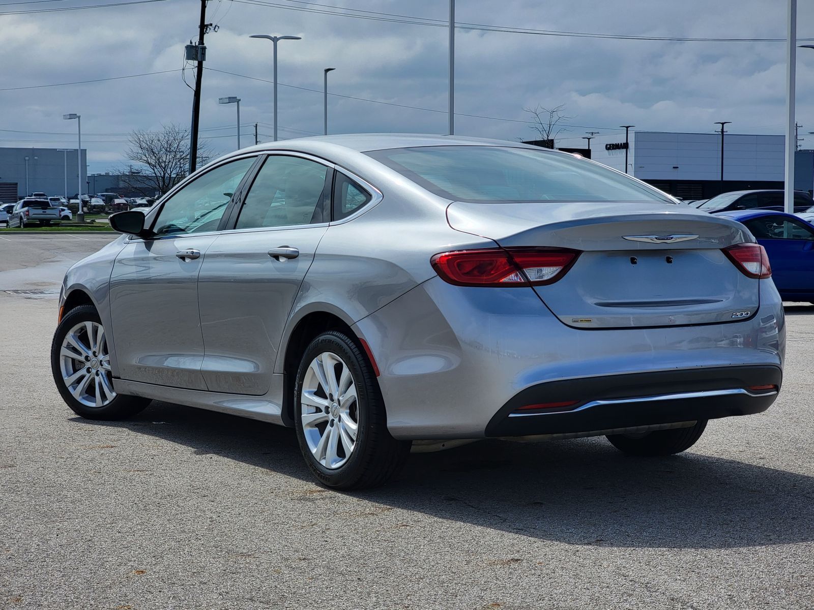 Used, 2015 Chrysler 200 Limited, Silver, P0499-9