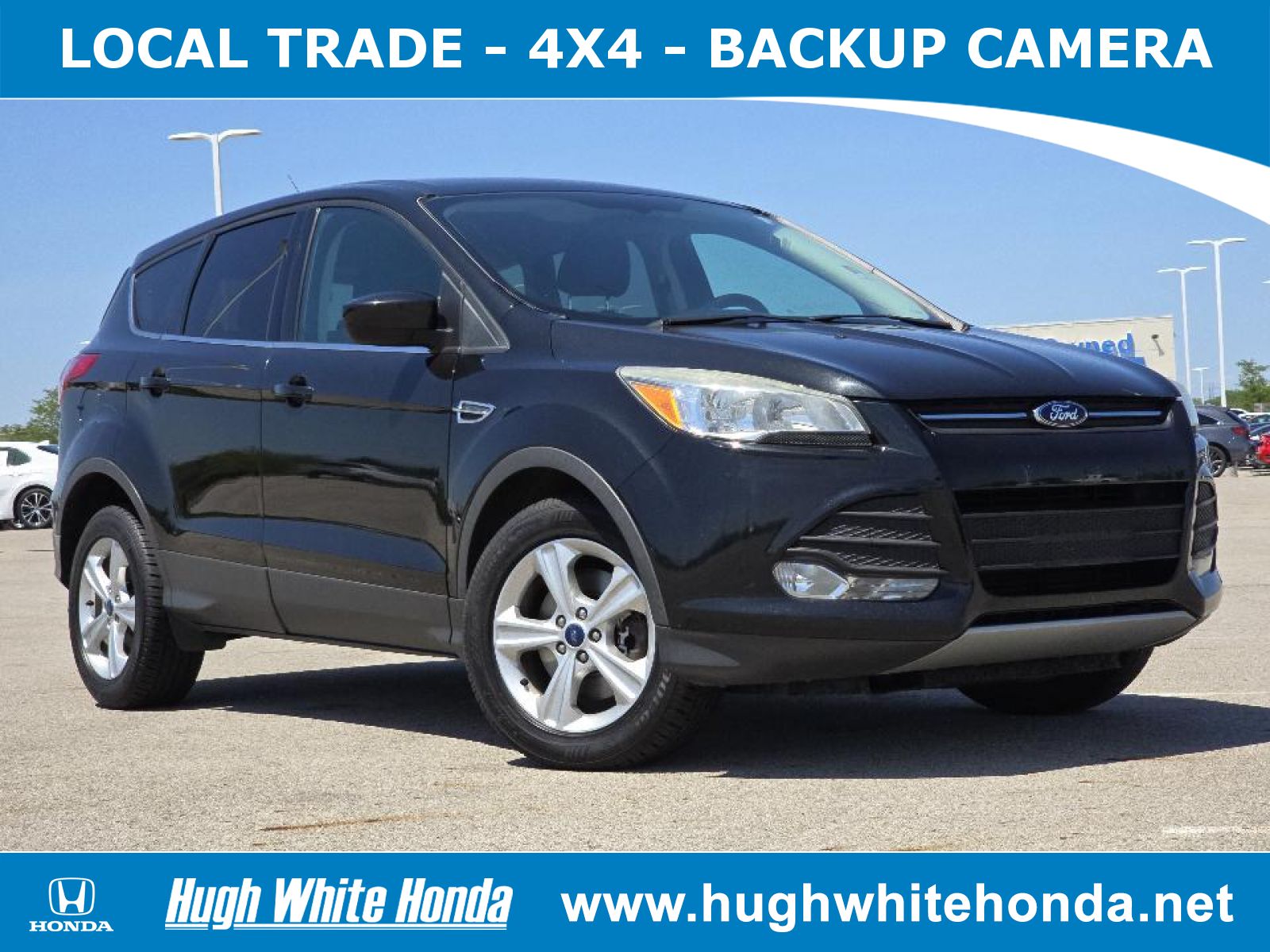 Used, 2015 Ford Escape SE, Black, P0567A-1