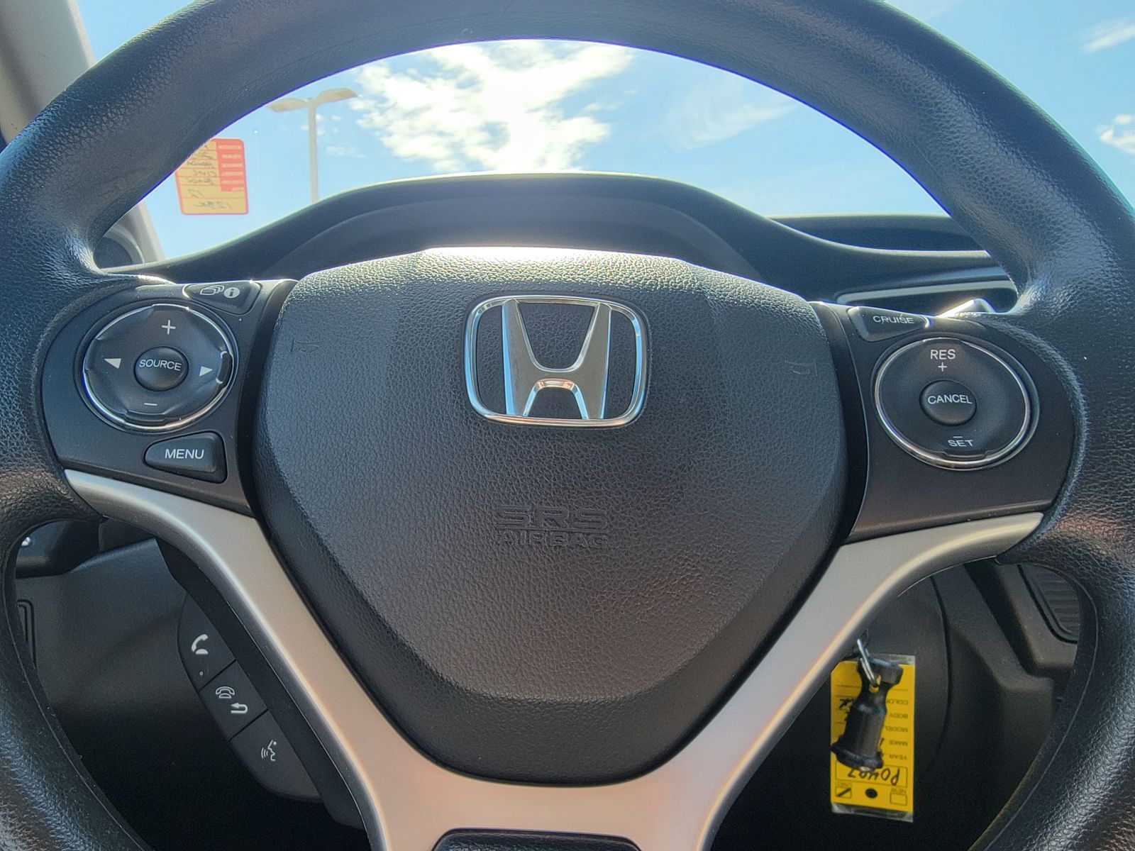 Used, 2015 Honda Civic LX, Black, P0497-17