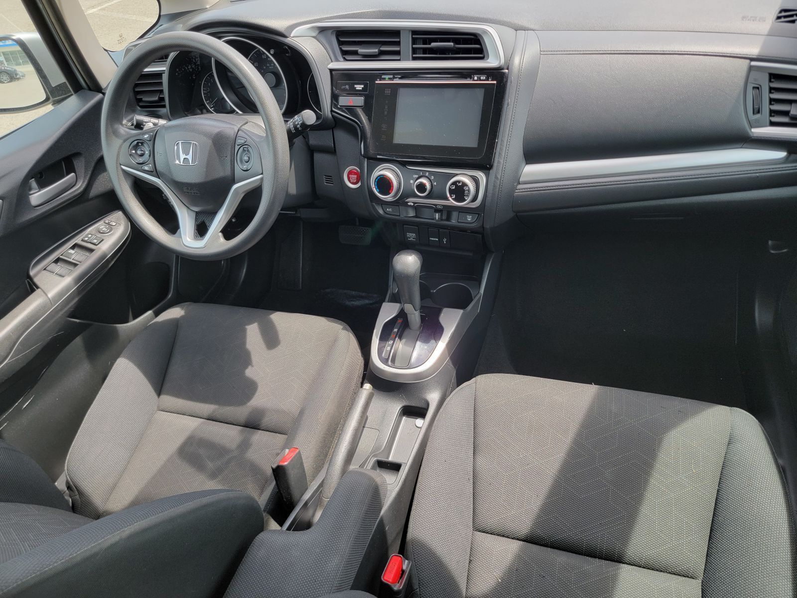 Used, 2015 Honda Fit Hatchback EX, Silver, P0539-16