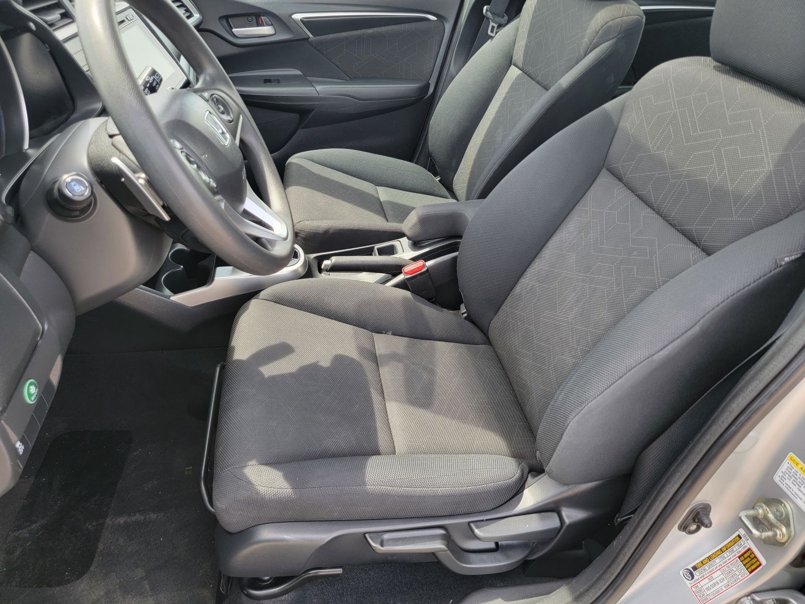 Used, 2015 Honda Fit Hatchback EX, Silver, P0539-17