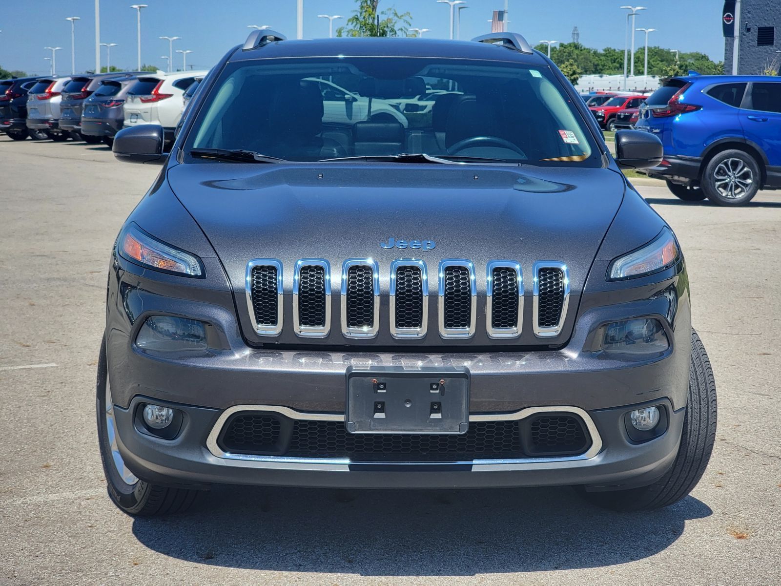 Used, 2015 Jeep Cherokee Limited, Gray, G0699A-10