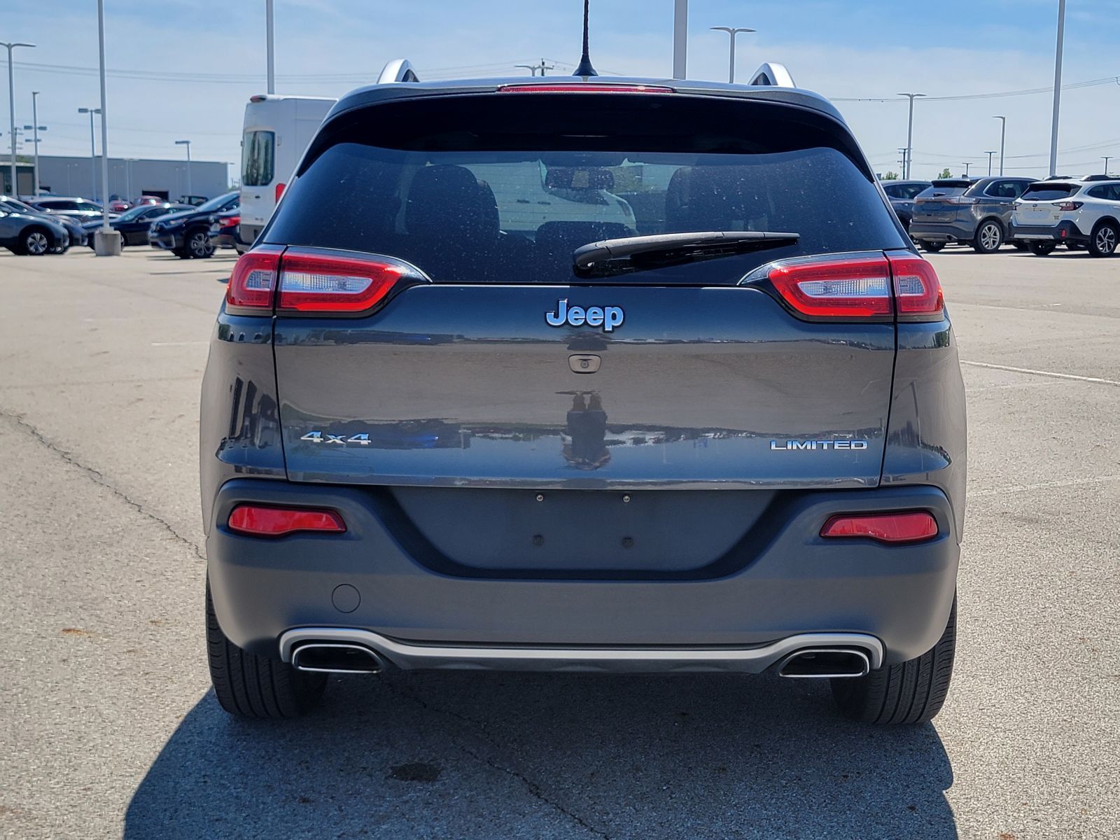 Used, 2015 Jeep Cherokee Limited, Gray, G0699A-13