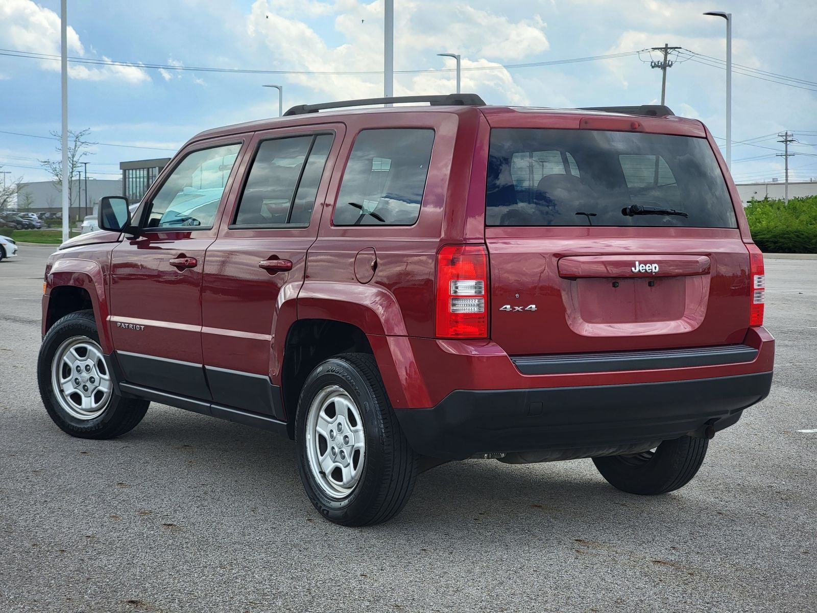 Used, 2015 Jeep Patriot Sport, Red, G0598A-10