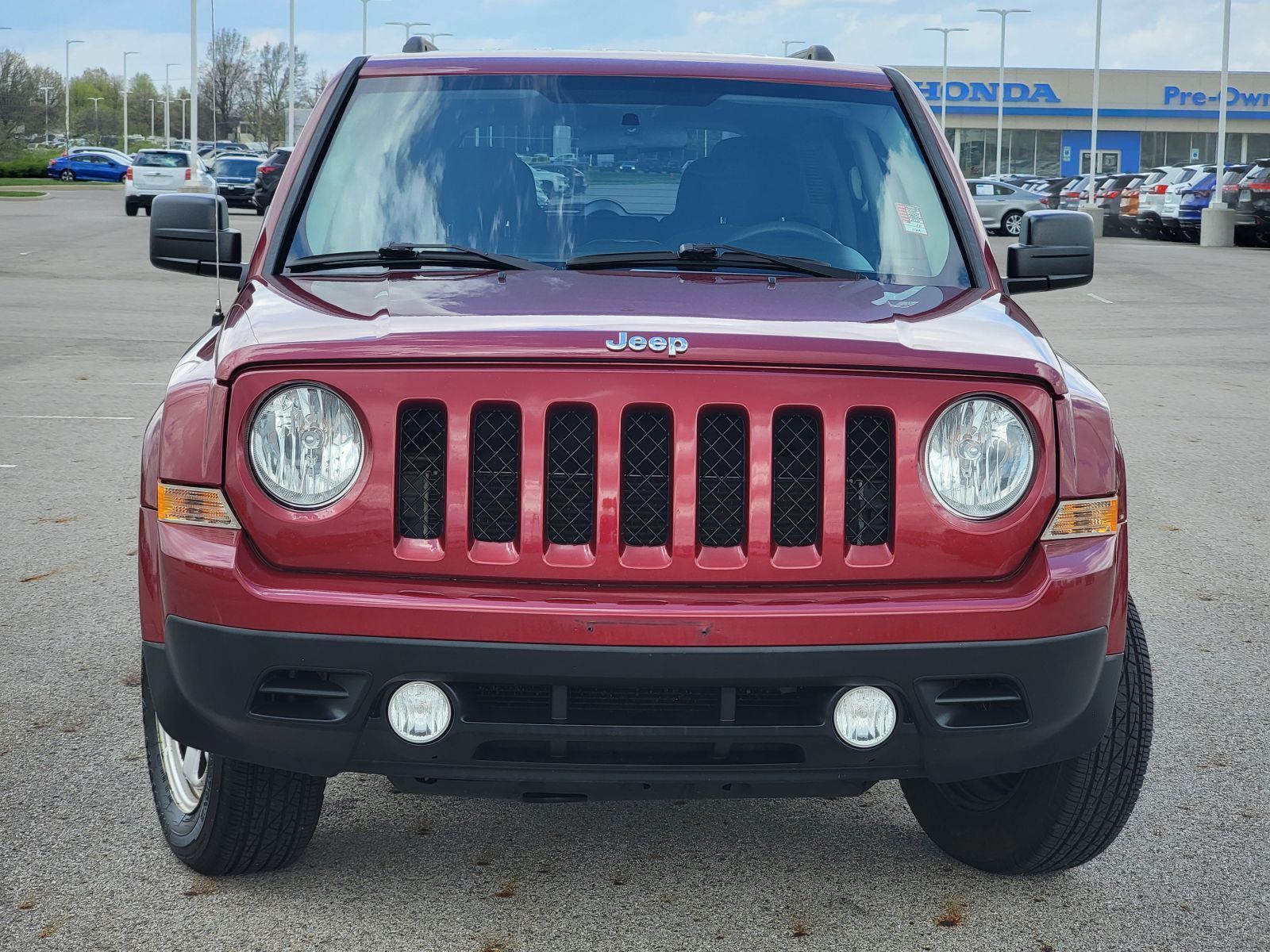 Used, 2015 Jeep Patriot Sport, Red, G0598A-8