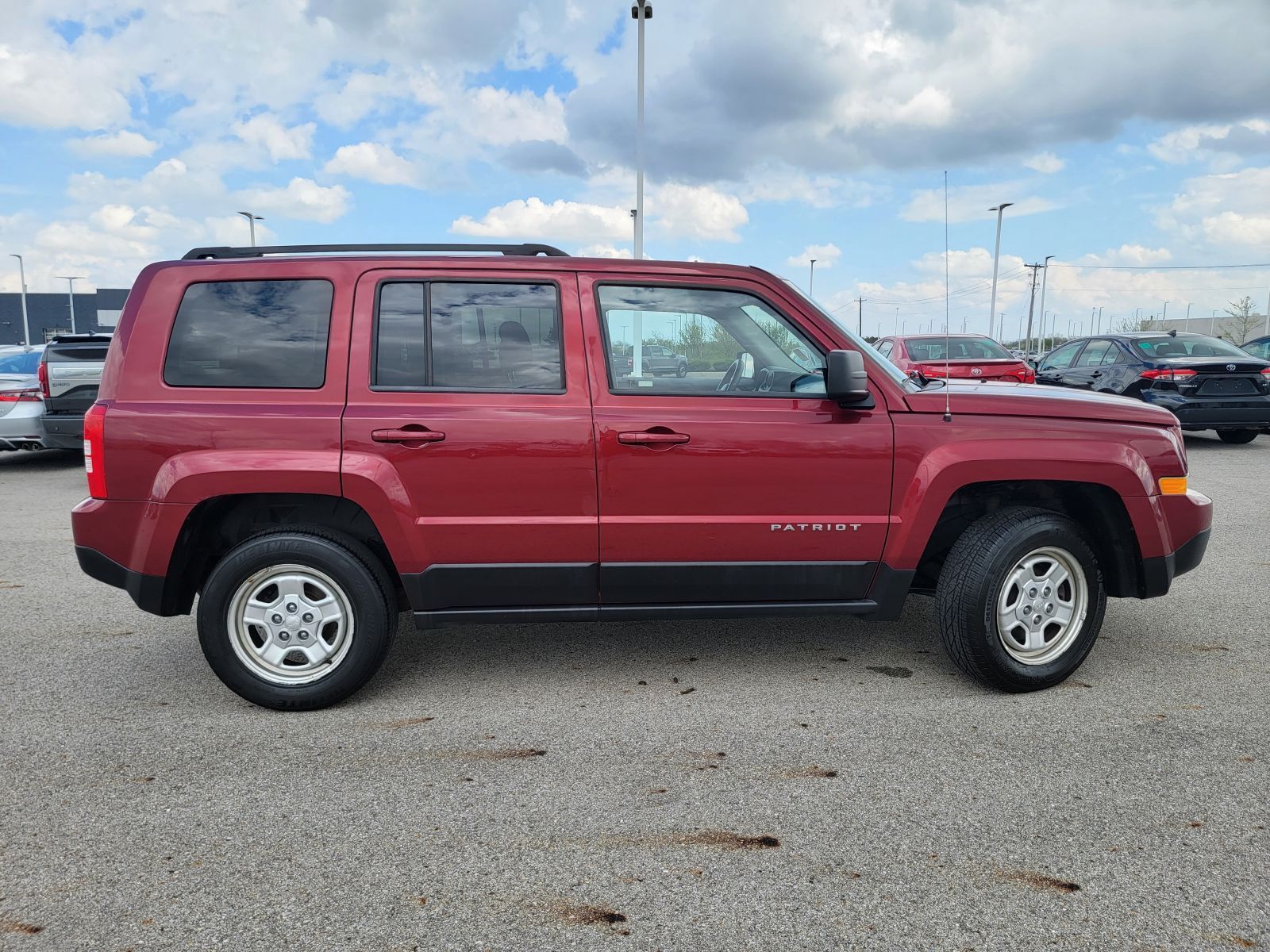 Used, 2015 Jeep Patriot Sport, Red, G0598A-9