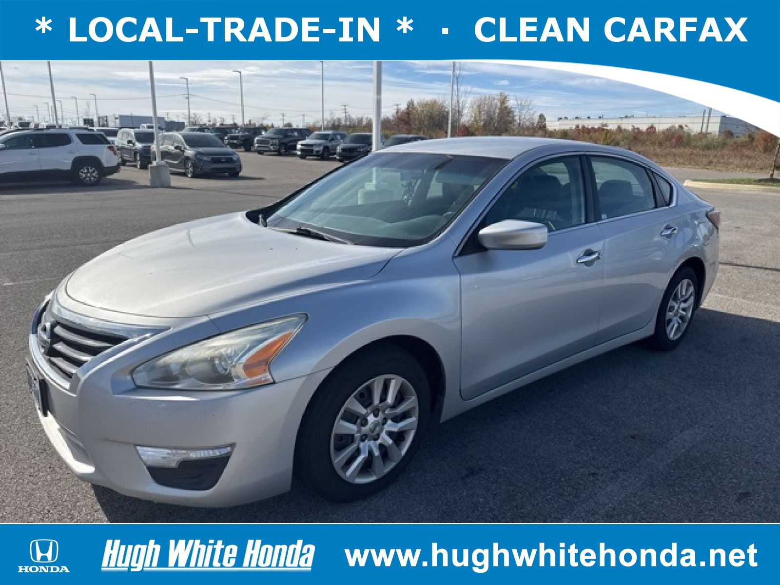 Used, 2015 Nissan Altima 2.5, Silver, P0442C