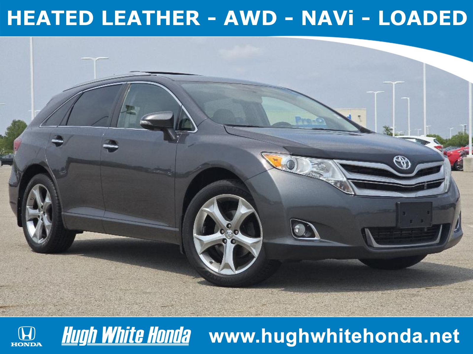 Used, 2015 Toyota Venza XLE V6, Gray, P0656