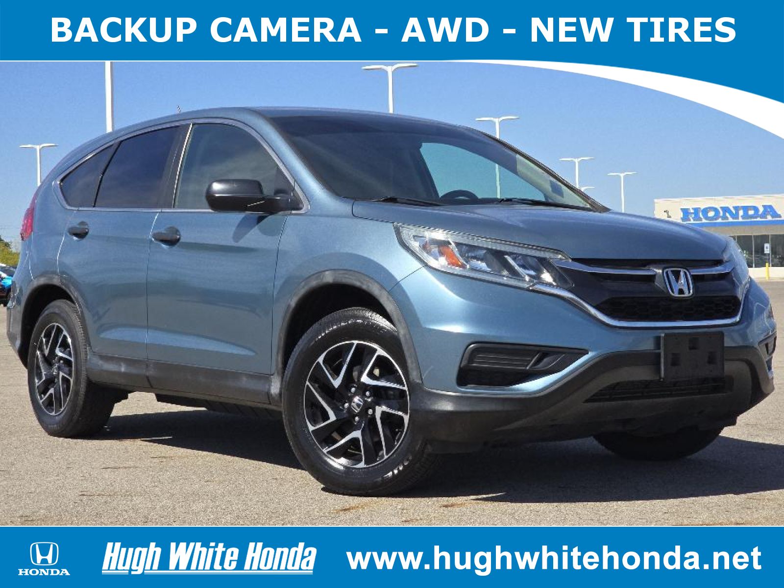 Used, 2016 Honda CR-V SE, Blue, P0706