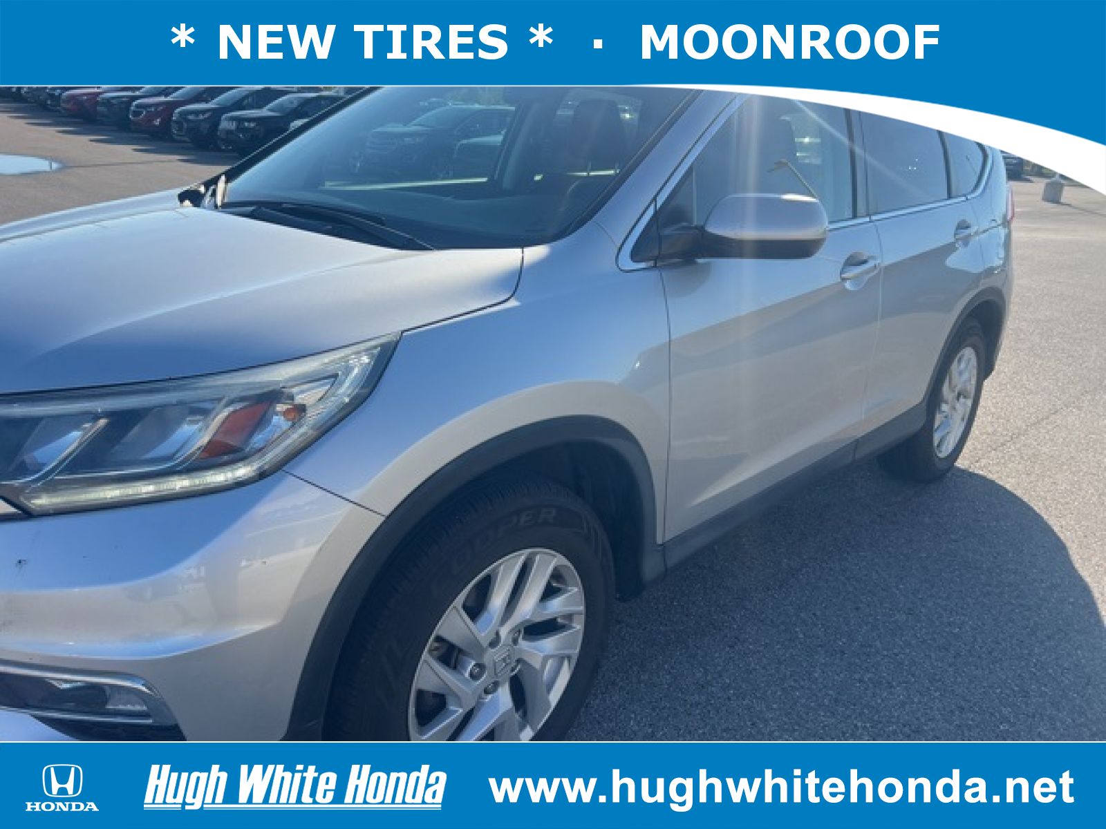 Used, 2016 Honda CR-V EX, Silver, G1085A