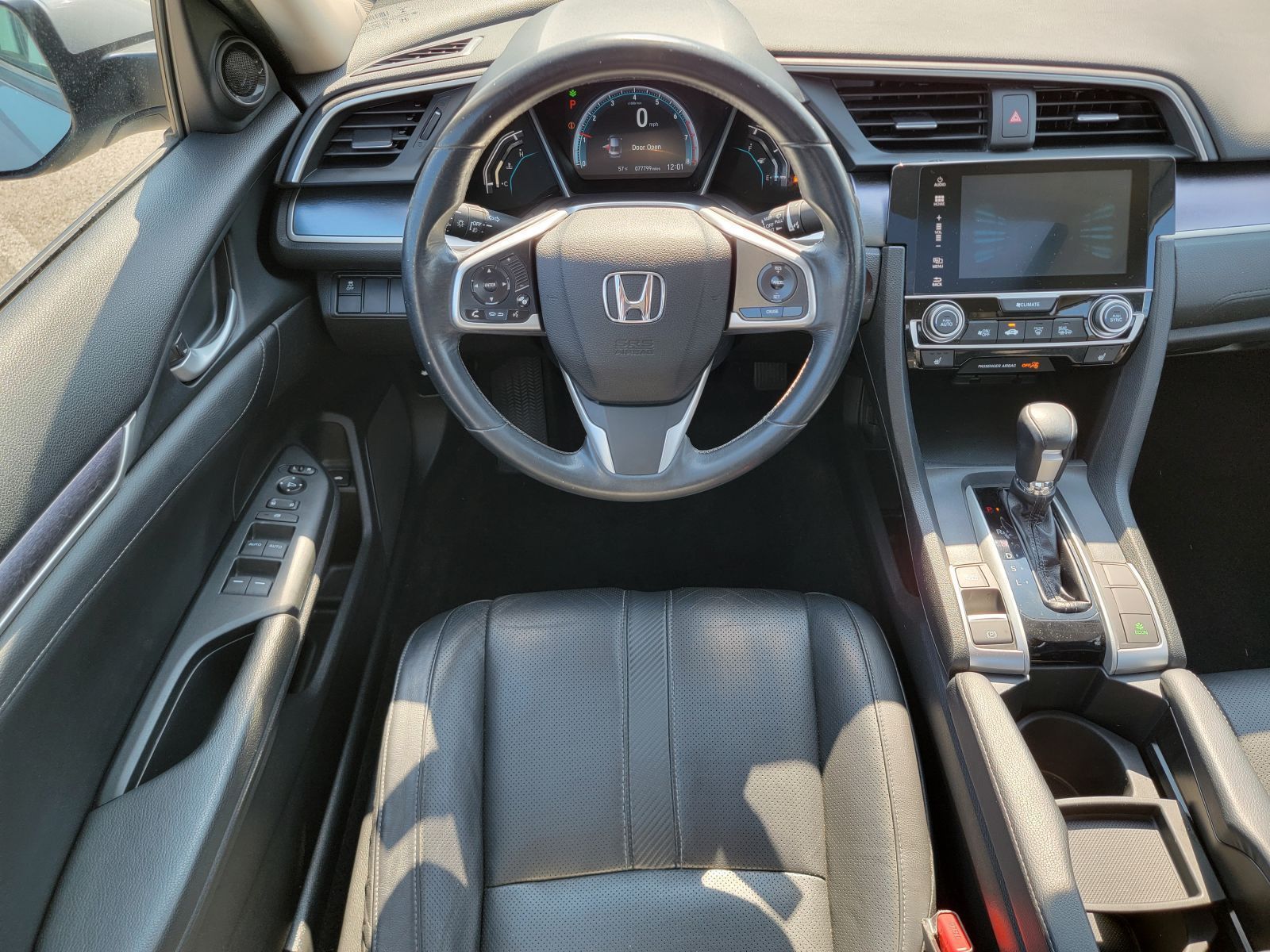 Used, 2016 Honda Civic EX-L, Silver, P0513-19