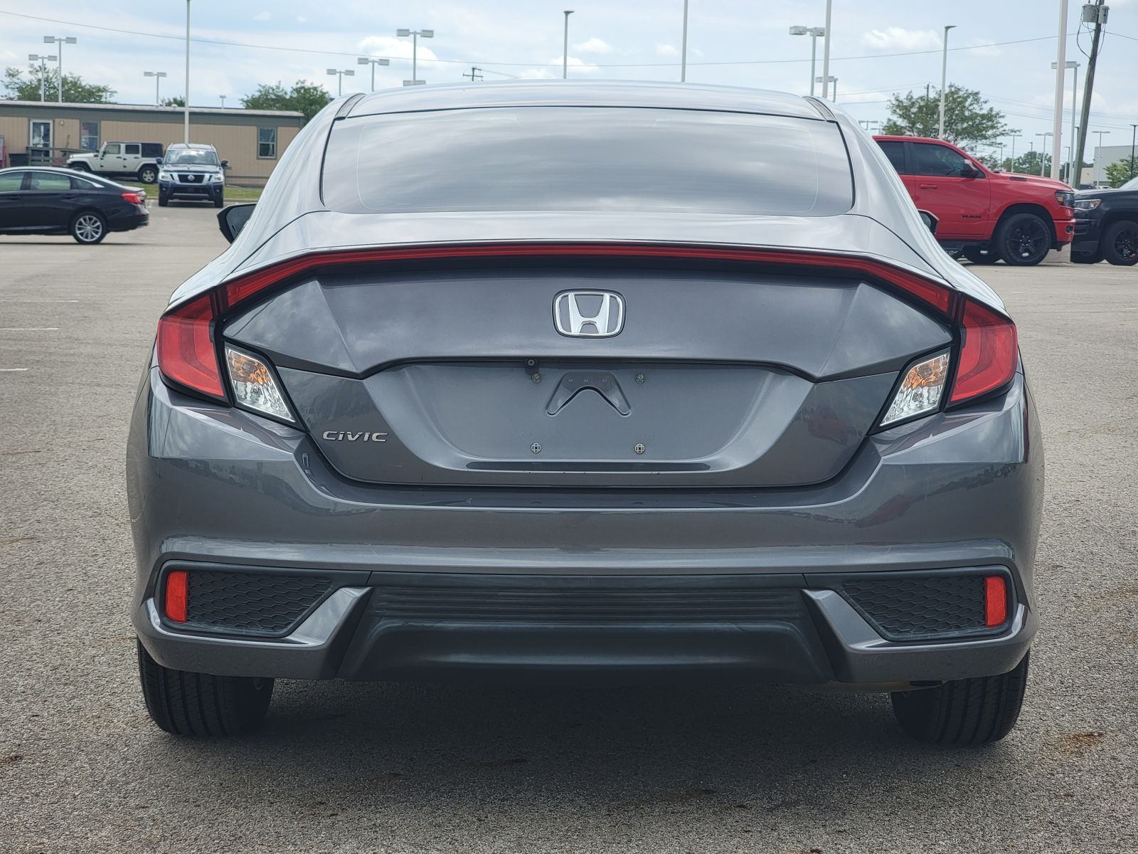 Used, 2016 Honda Civic LX, Gray, P0555-12