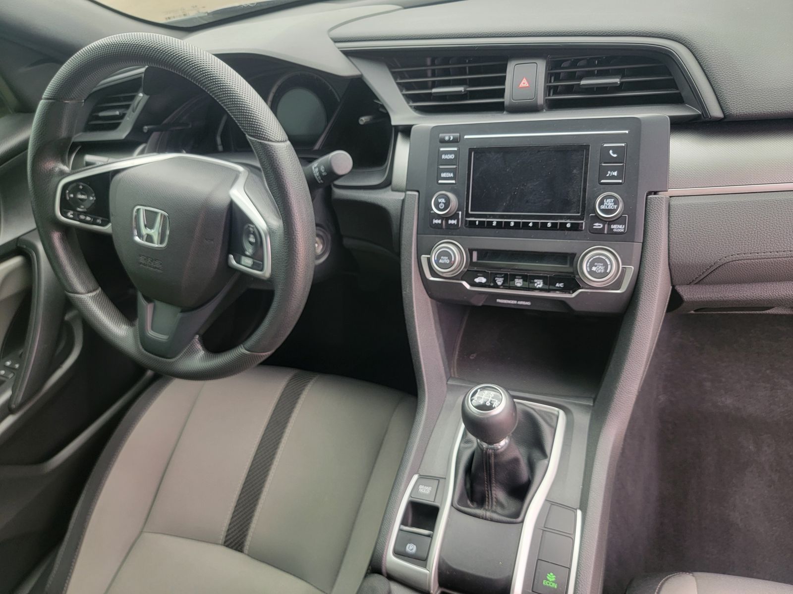Used, 2016 Honda Civic LX, Gray, P0555-18