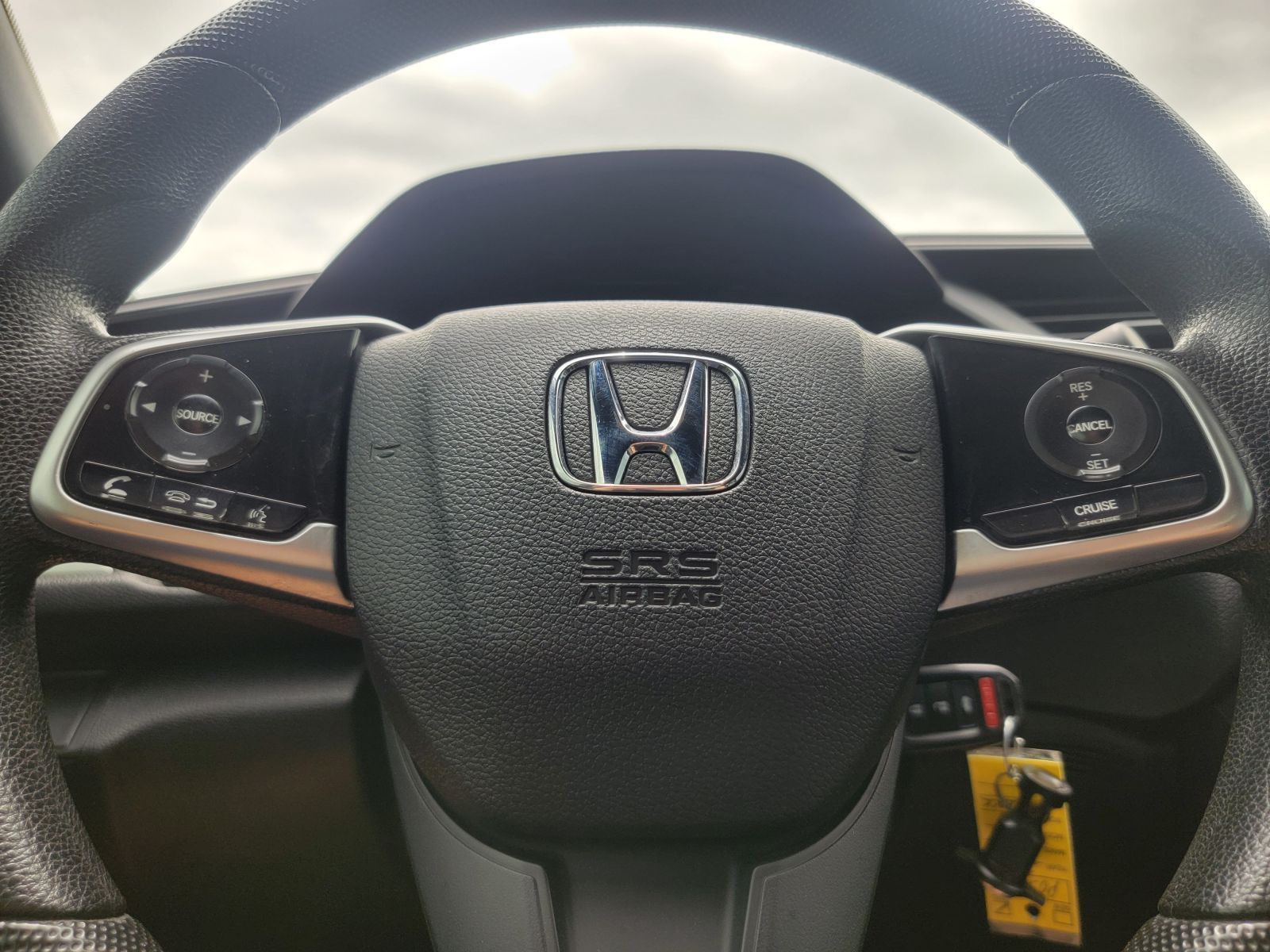 Used, 2016 Honda Civic LX, Gray, P0555-22
