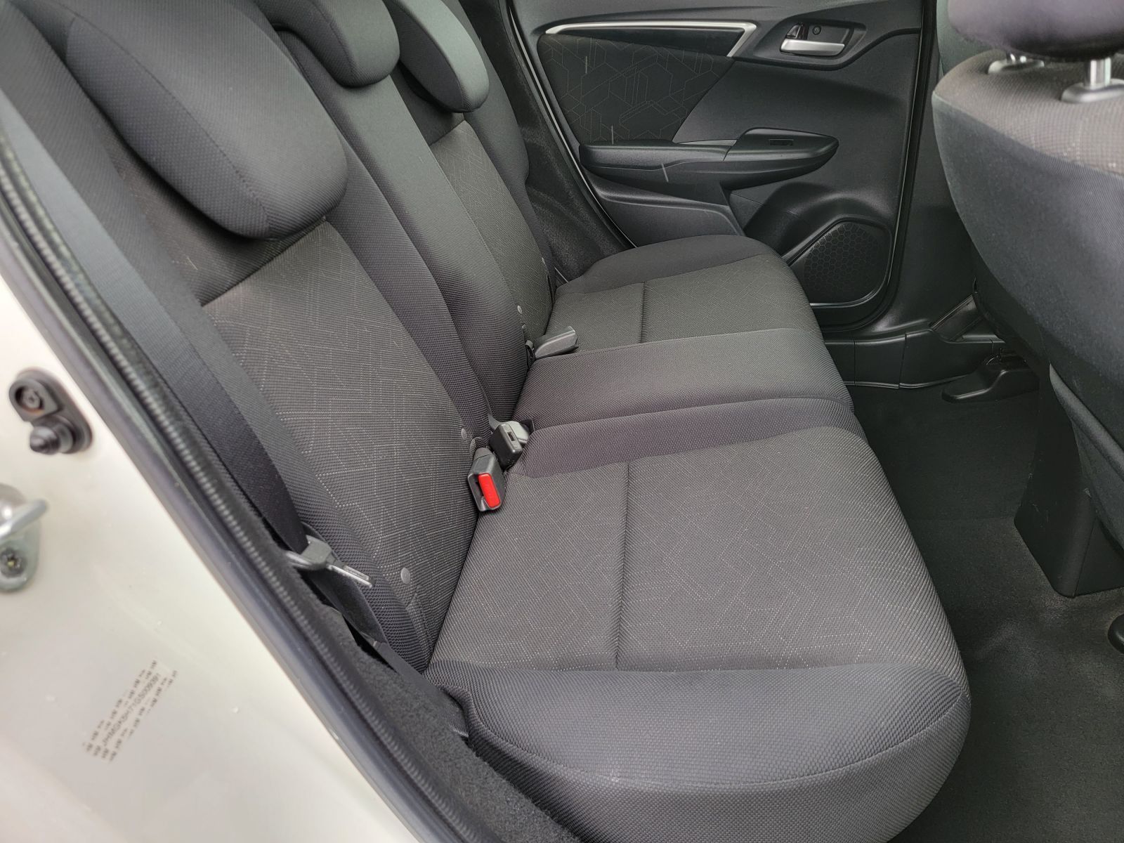 Used, 2016 Honda Fit Hatchback EX, White, P0488-14