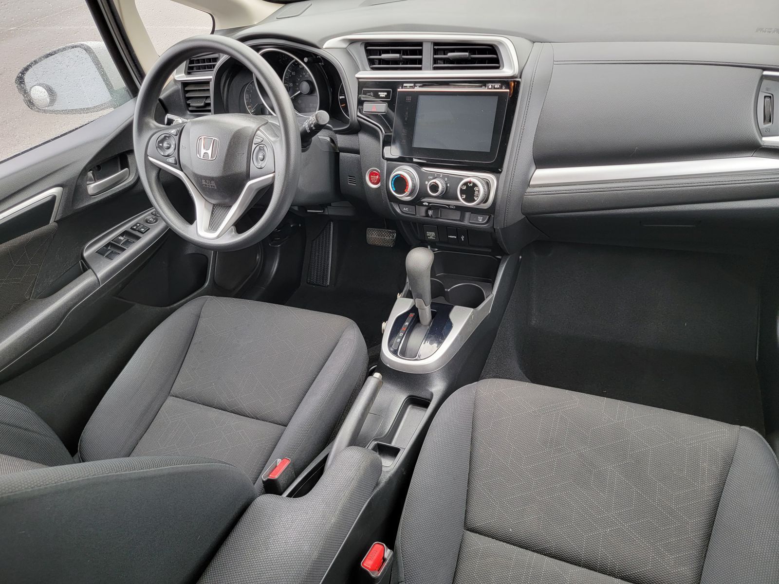 Used, 2016 Honda Fit Hatchback EX, White, P0488-16