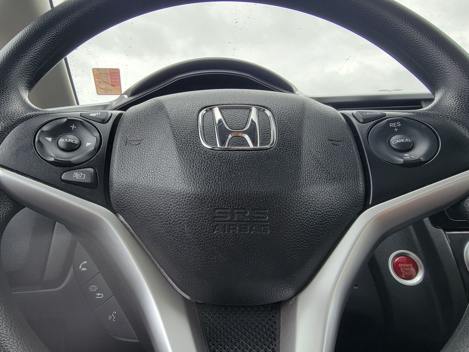 Used, 2016 Honda Fit Hatchback EX, White, P0488-19