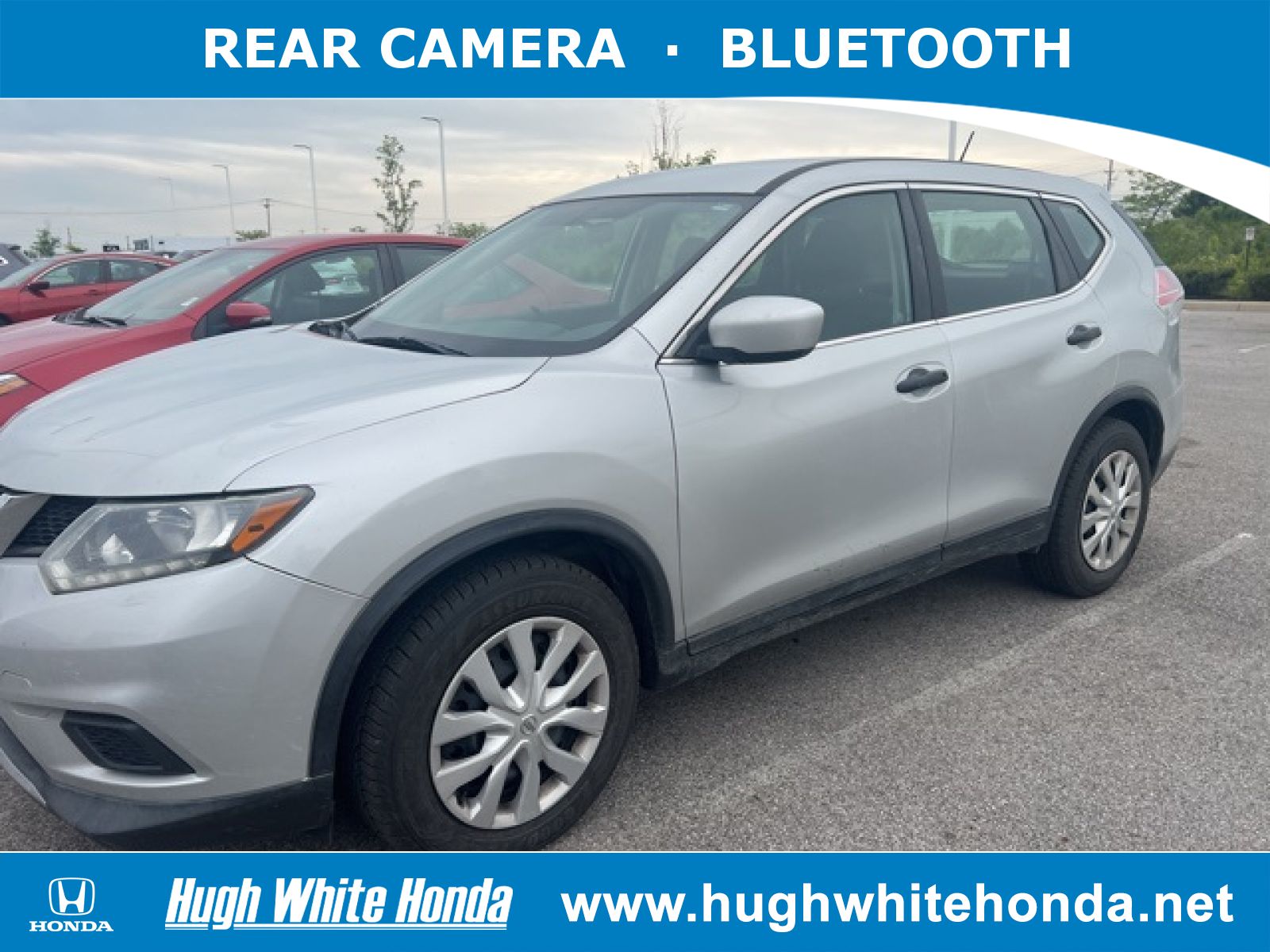 Used, 2016 Nissan Rogue S, Silver, G0428B