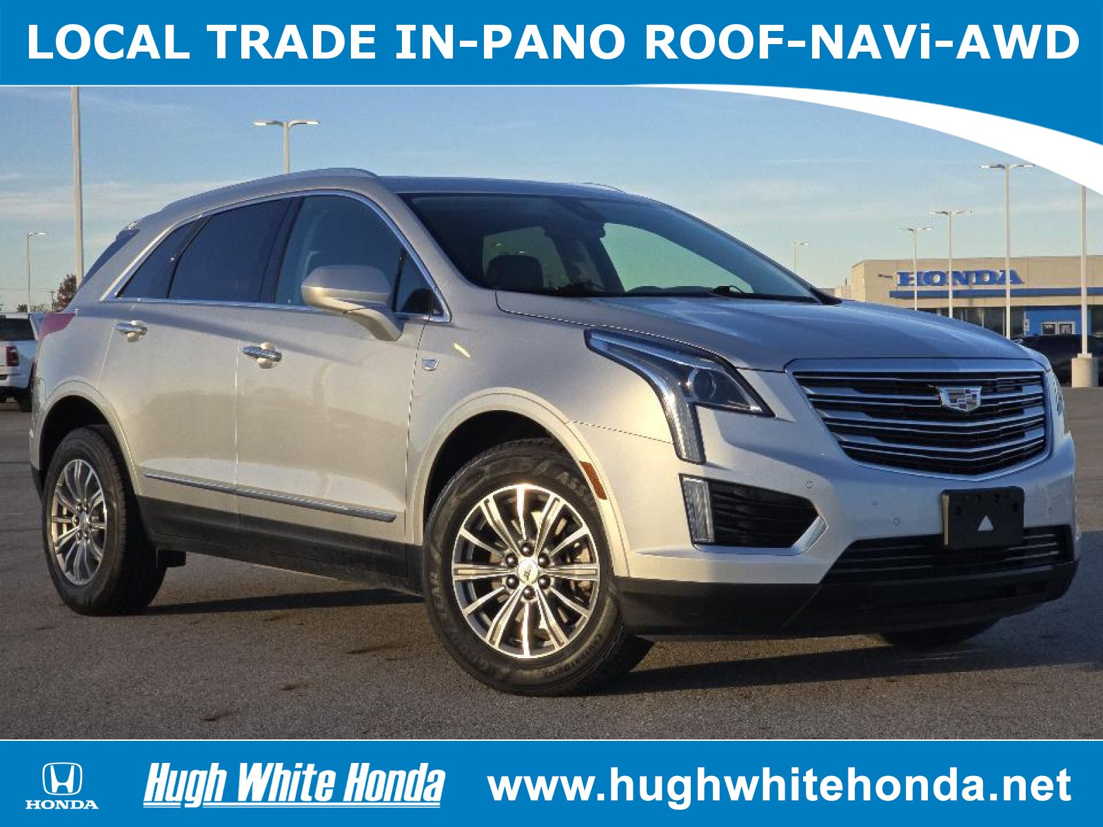 Used, 2017 Cadillac XT5 Luxury, Silver, P0753A