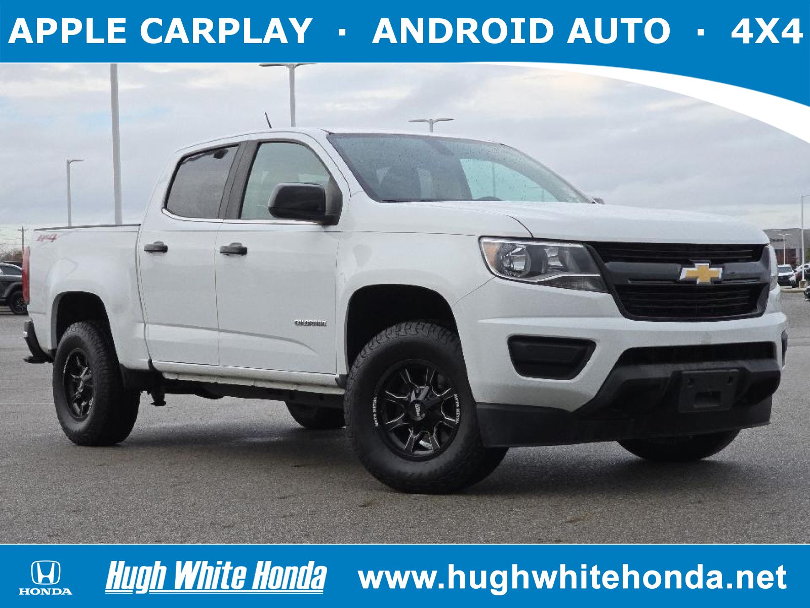 Used, 2017 Chevrolet Colorado WT, White, 14243