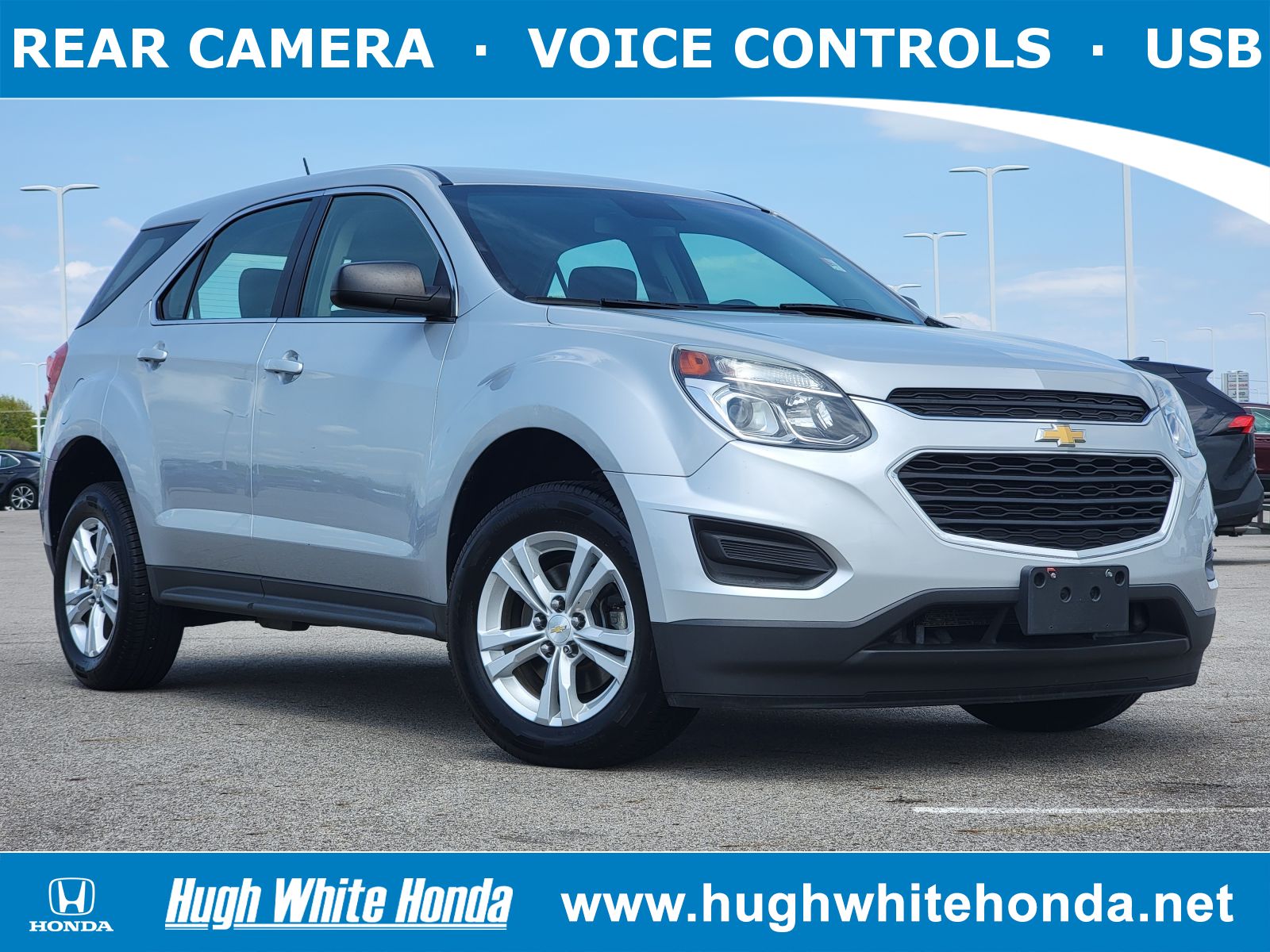 Used, 2017 Chevrolet Equinox FWD 4dr LS, Gray, P0557