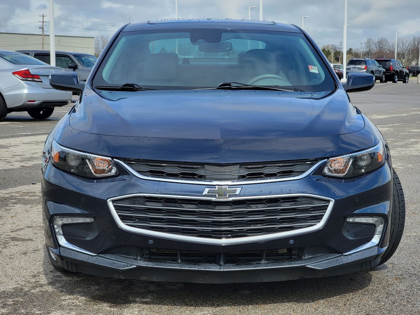 Used, 2017 Chevrolet Malibu Premier, Blue, P0520-11