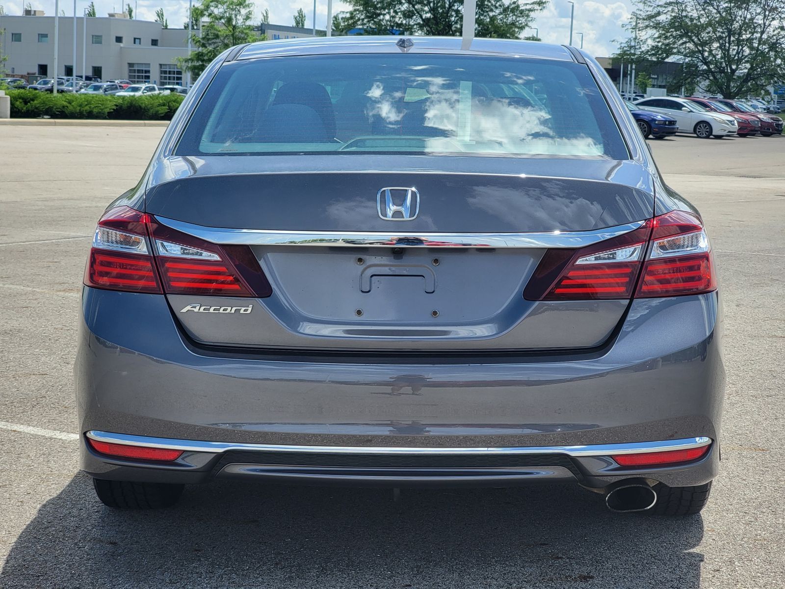 Used, 2017 Honda Accord EX, Gray, G0723A-12