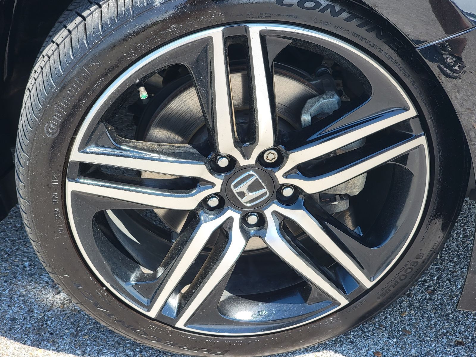 Used, 2017 Honda Accord Sport CVT, Black, P0546-6