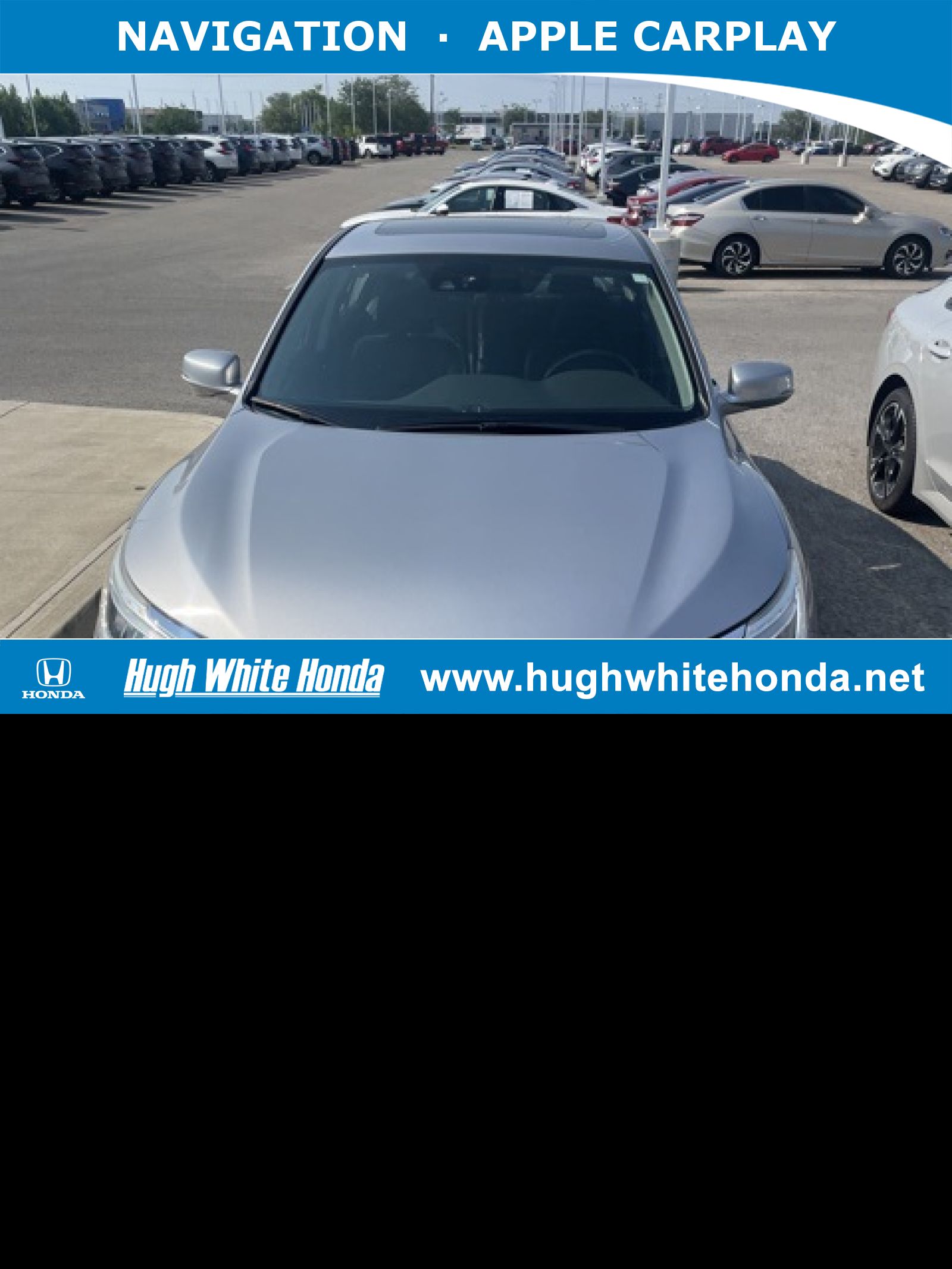 Used, 2017 Honda Accord Touring, Silver, G0961B