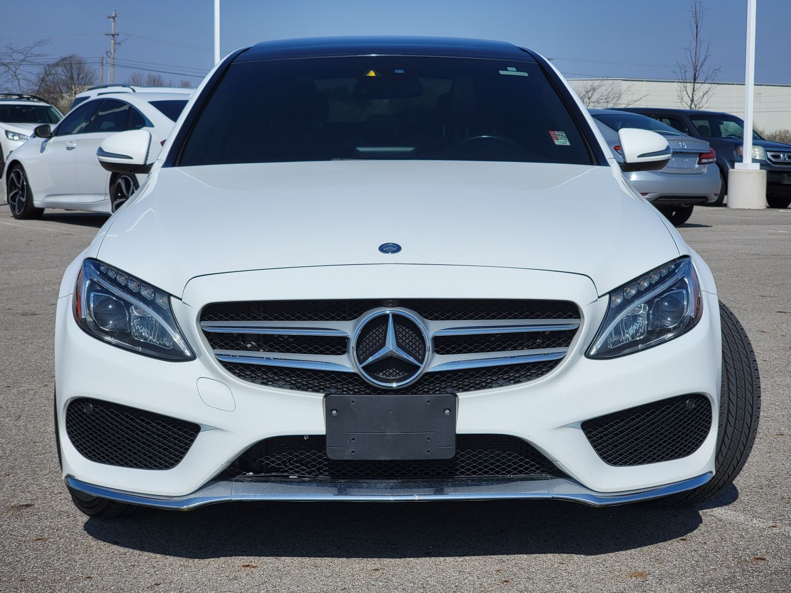 Used, 2017 Mercedes-Benz C 300 C 300, White, G0426A-10