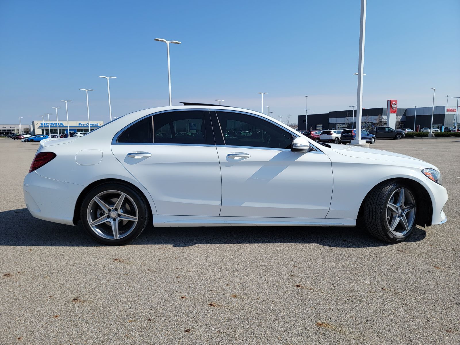 Used, 2017 Mercedes-Benz C 300 C 300, White, G0426A-11
