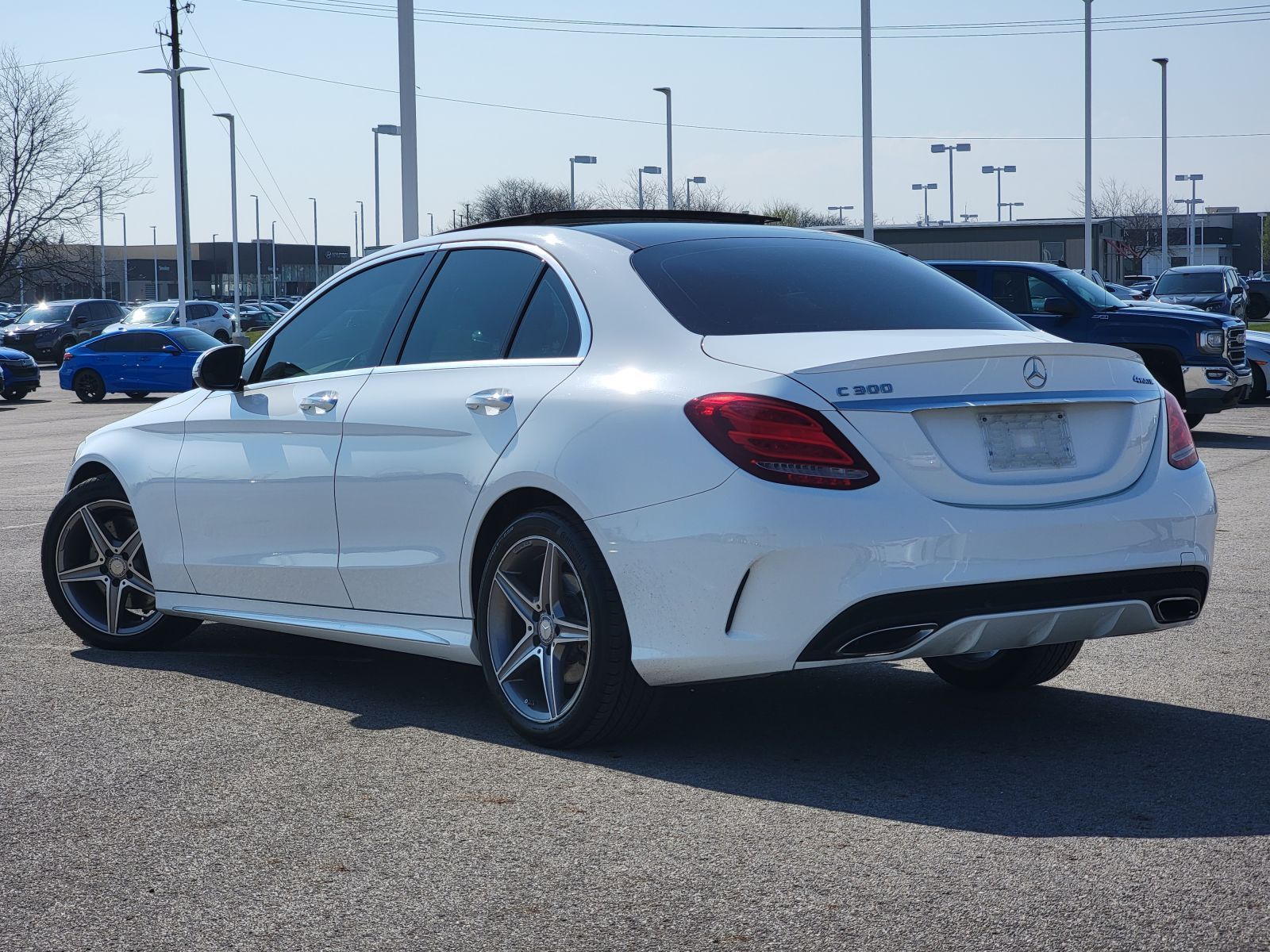 Used, 2017 Mercedes-Benz C 300 C 300, White, G0426A-12