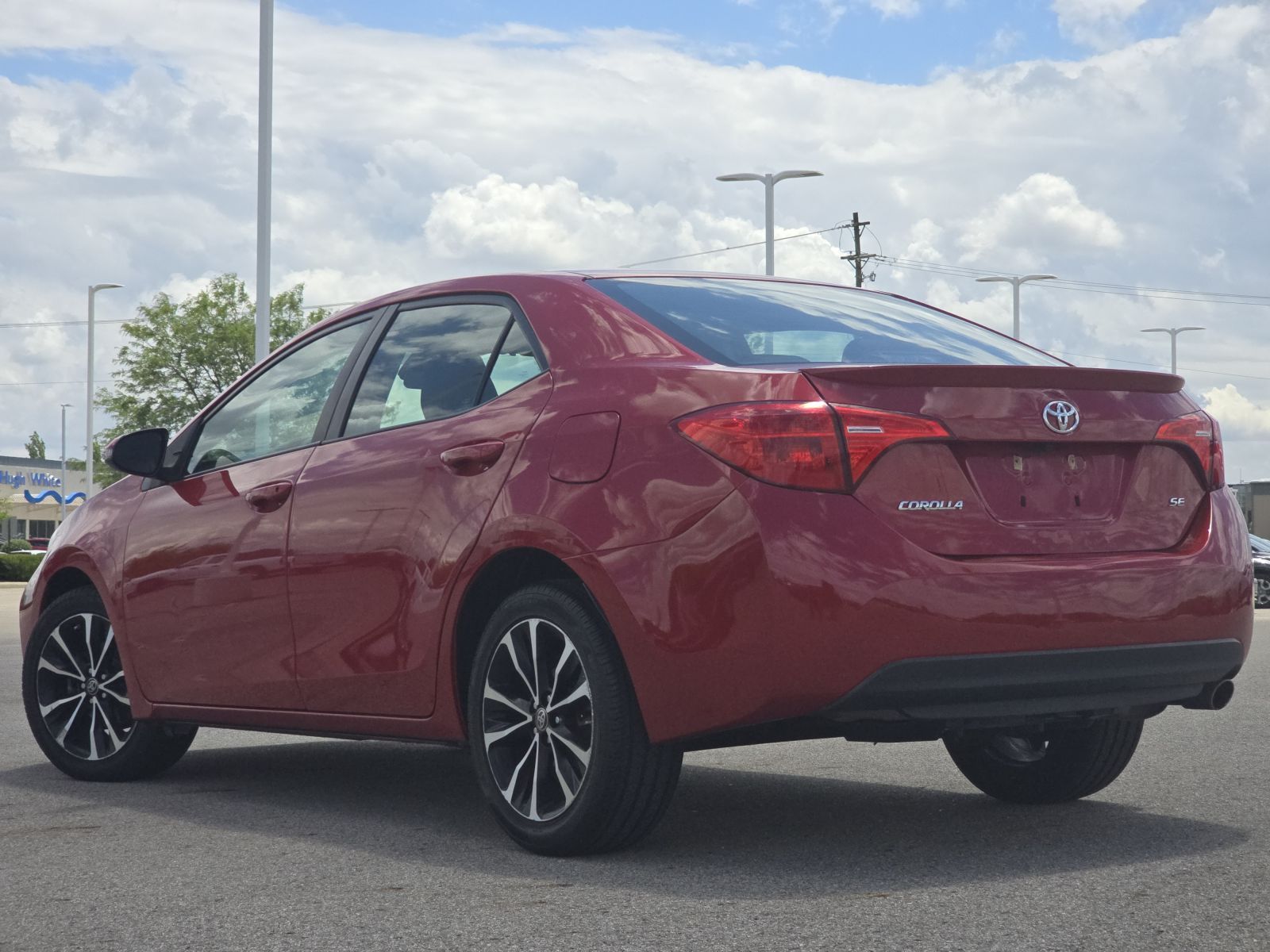 Used, 2017 Toyota Corolla SE, Red, P0554-11