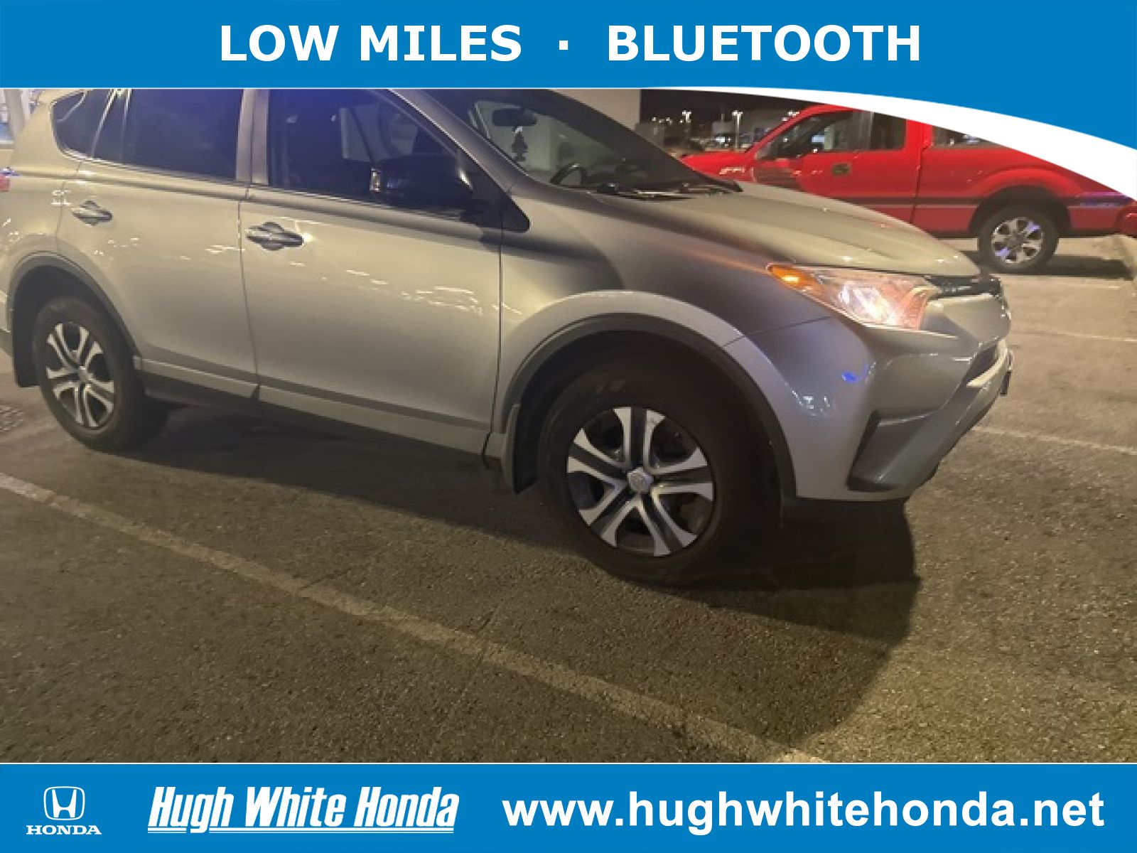 Used, 2017 Toyota RAV4 LE, Silver, G1100B