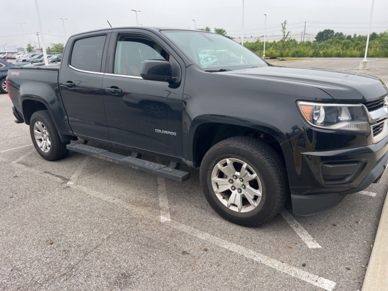 Used, 2018 Chevrolet Colorado LT, Black, G0824B-3